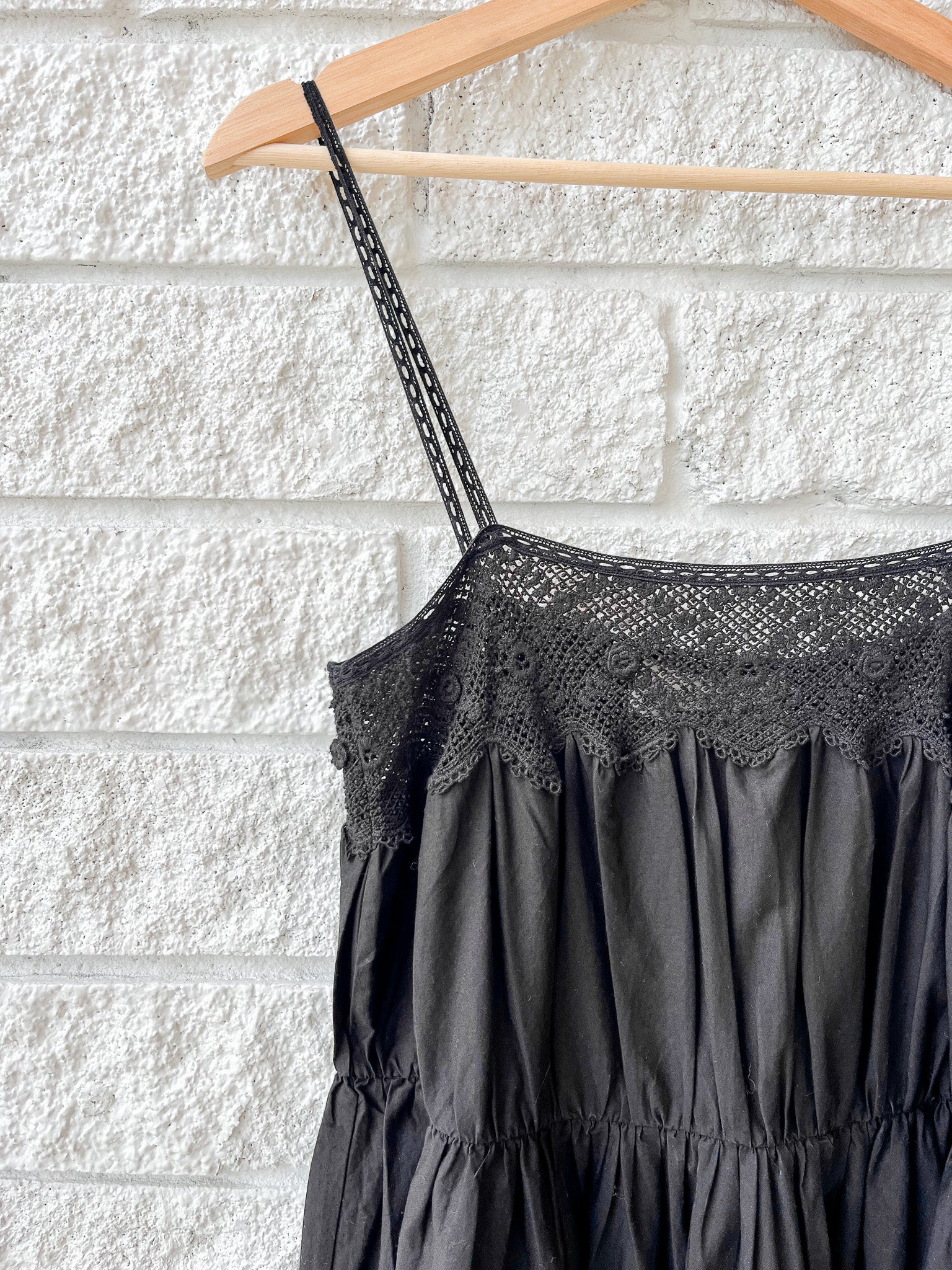 The Rosette Crochet Dress