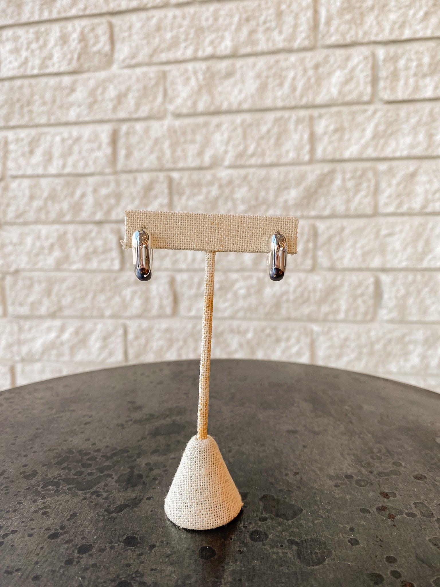 Puffy U-Link Earrings