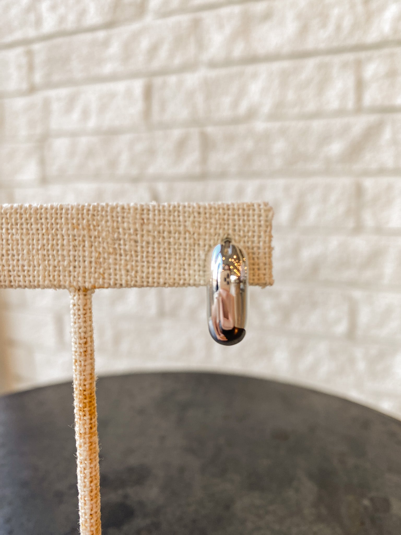Puffy U-Link Earrings