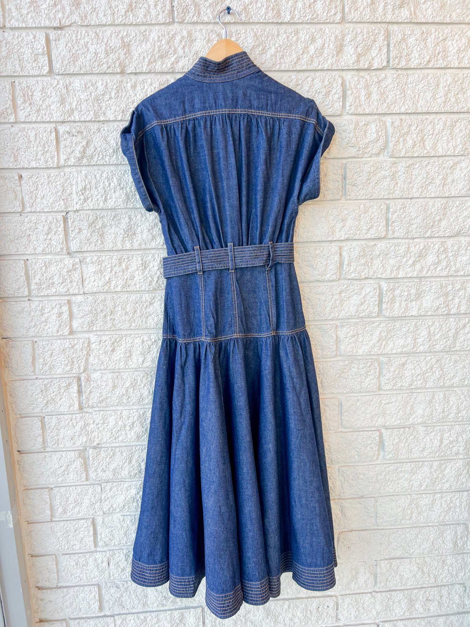 Denim Midi Dress