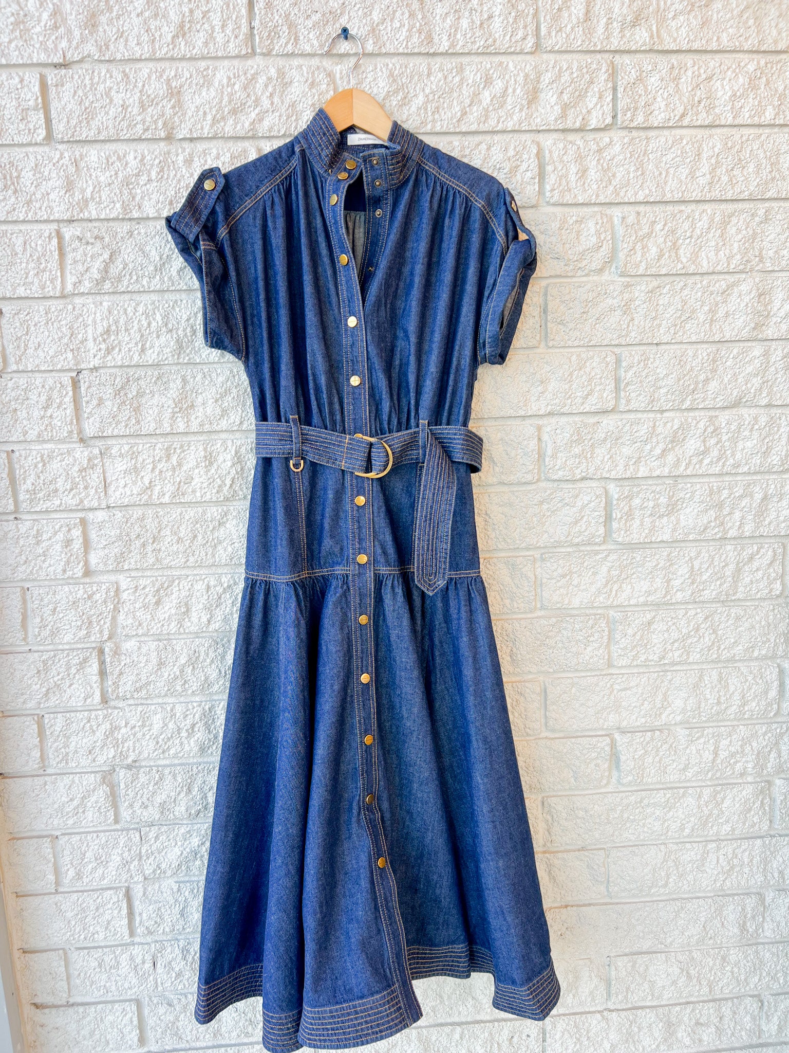 Denim Midi Dress