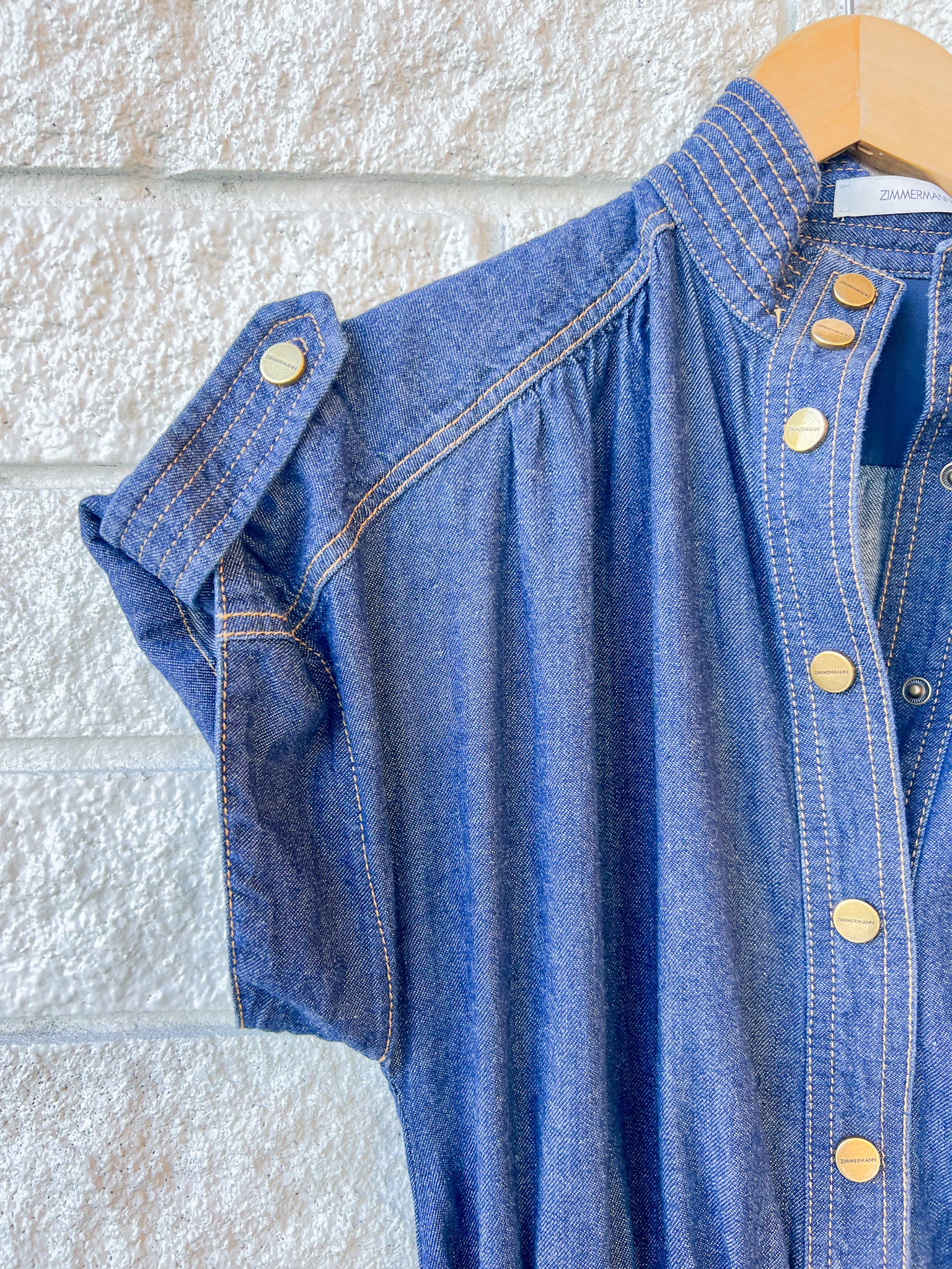 Denim Midi Dress