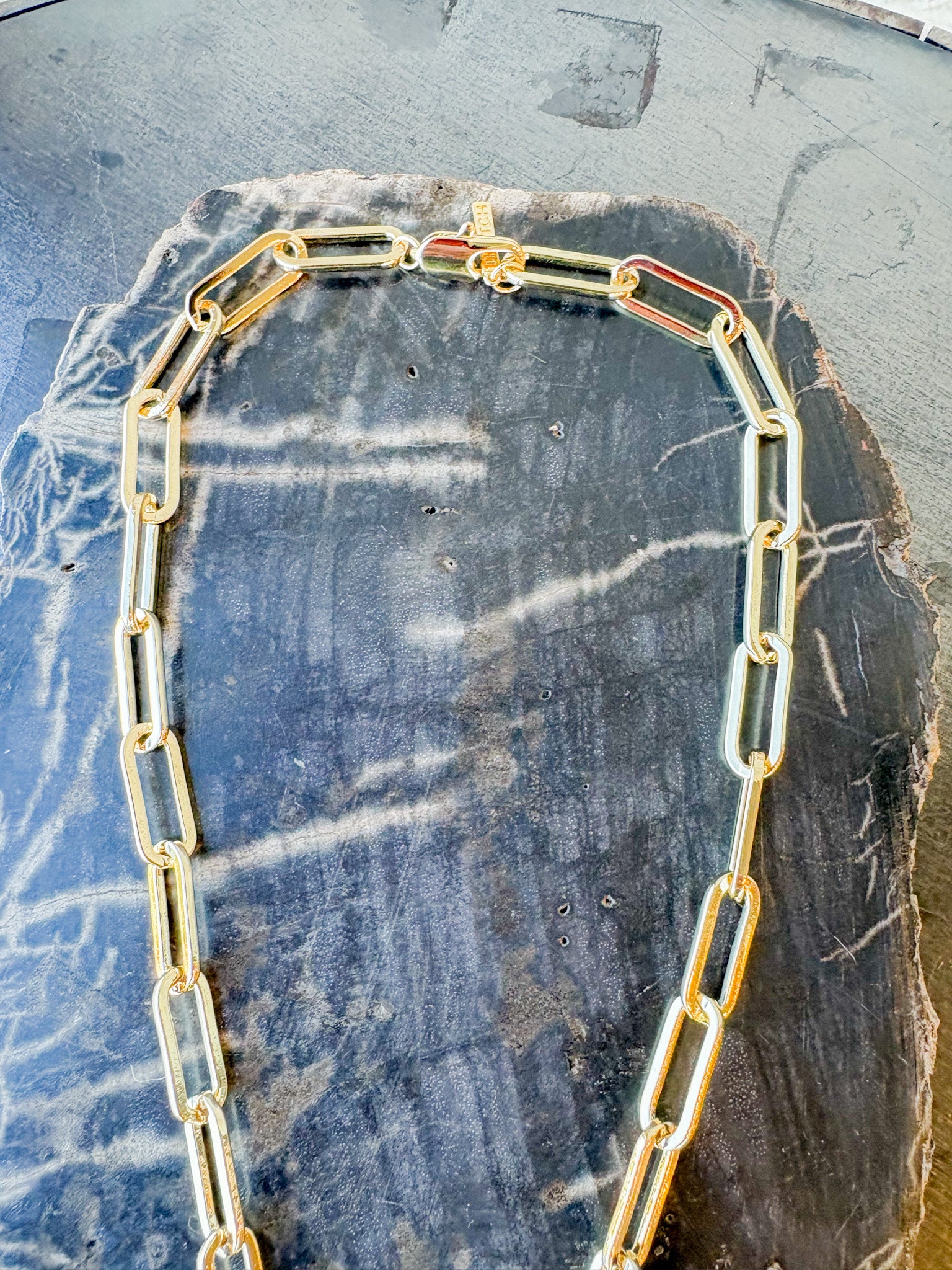 Malene Jade Clip Necklace