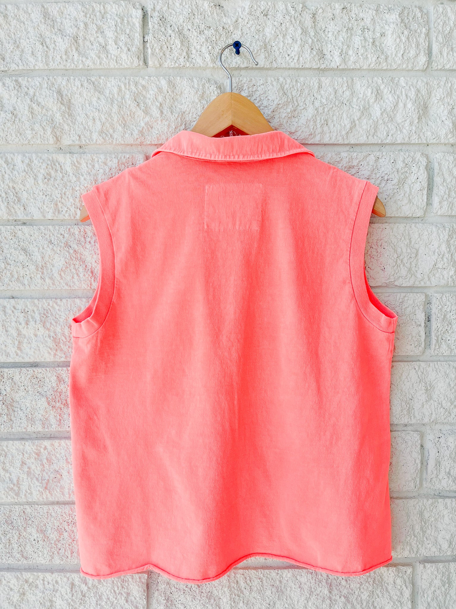 Olivia Popover Collar Tank