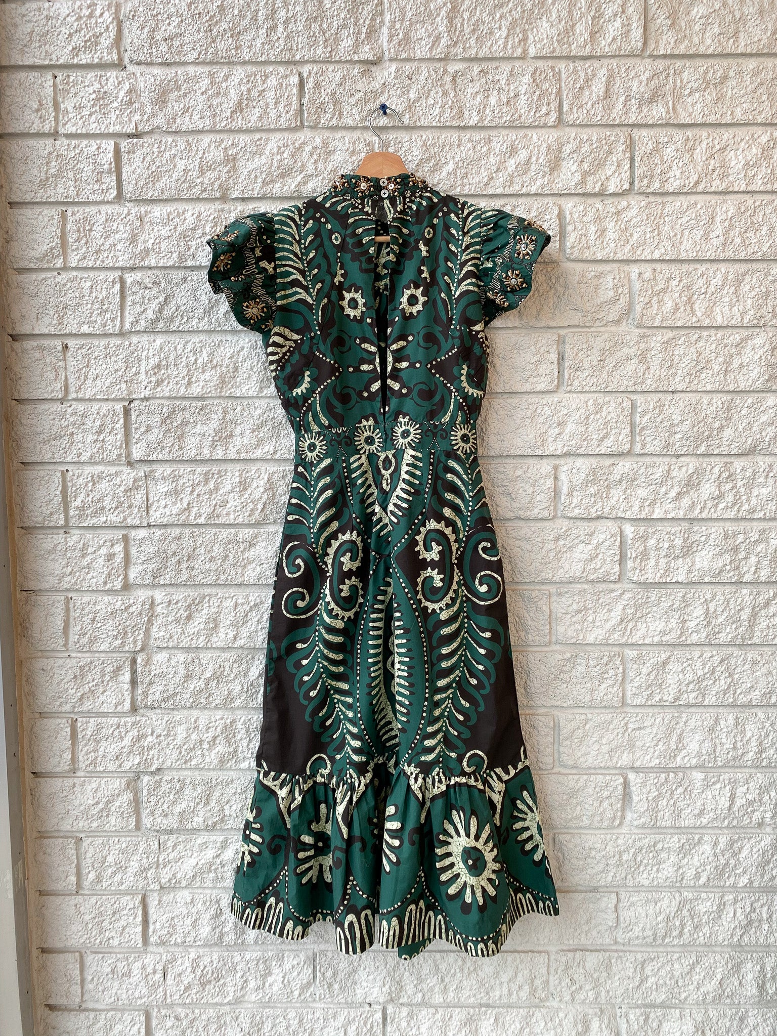 Charlough Print S/Slv Cut Out Dress