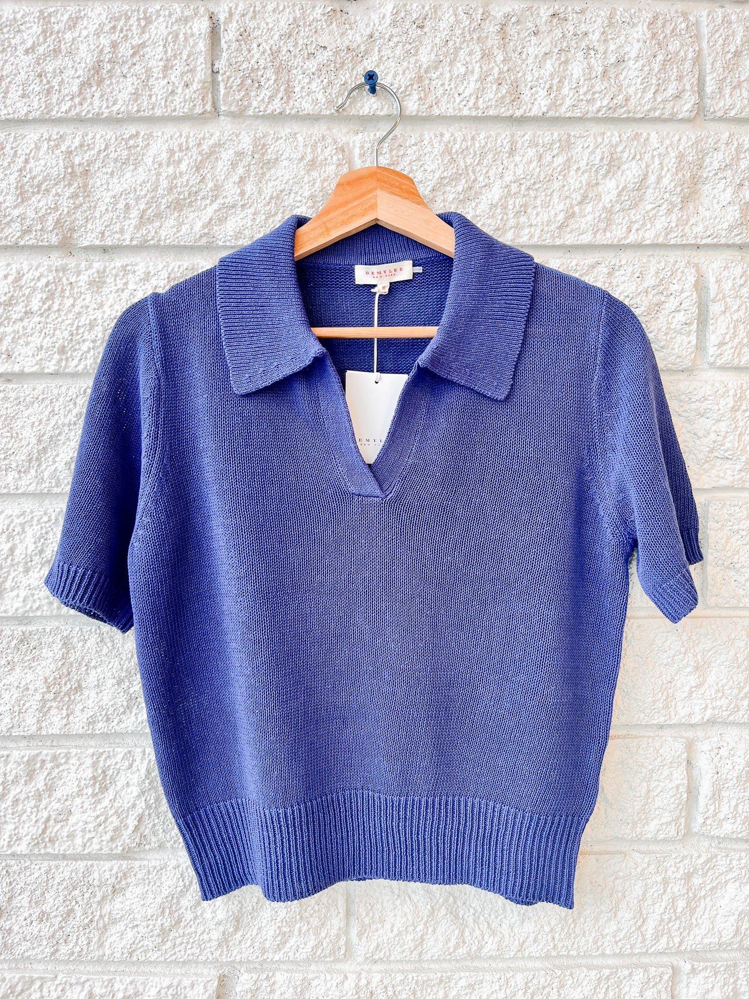 Cris Cotton Linen Top