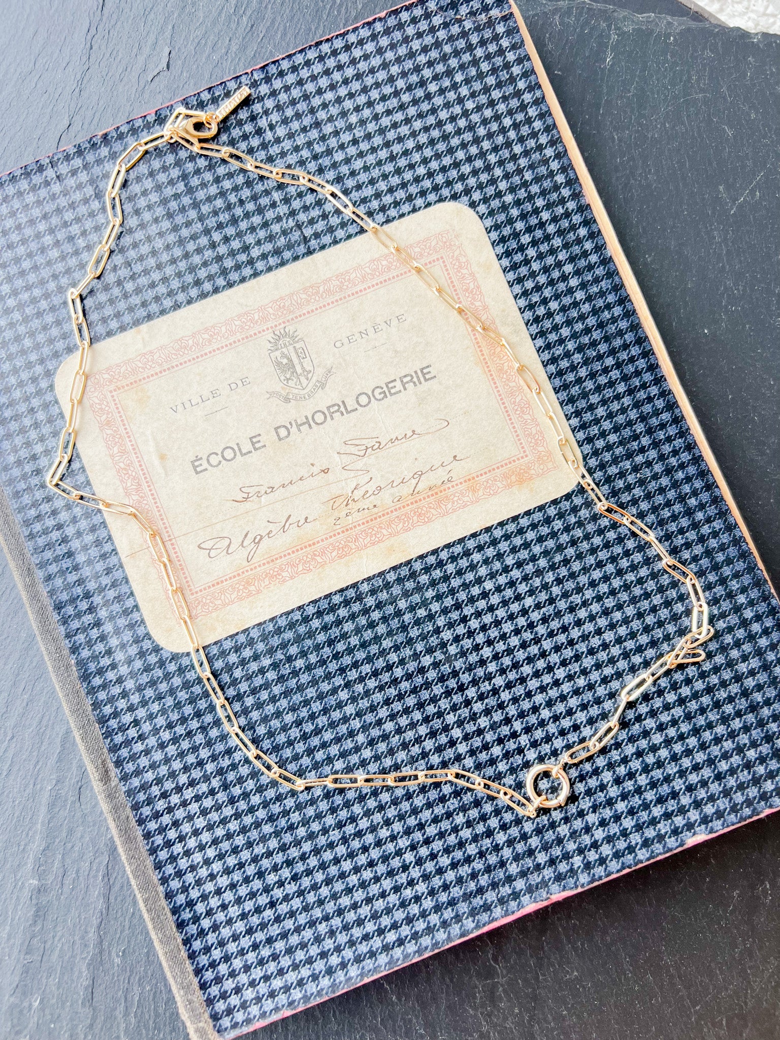 Finn Charm Necklace 22"