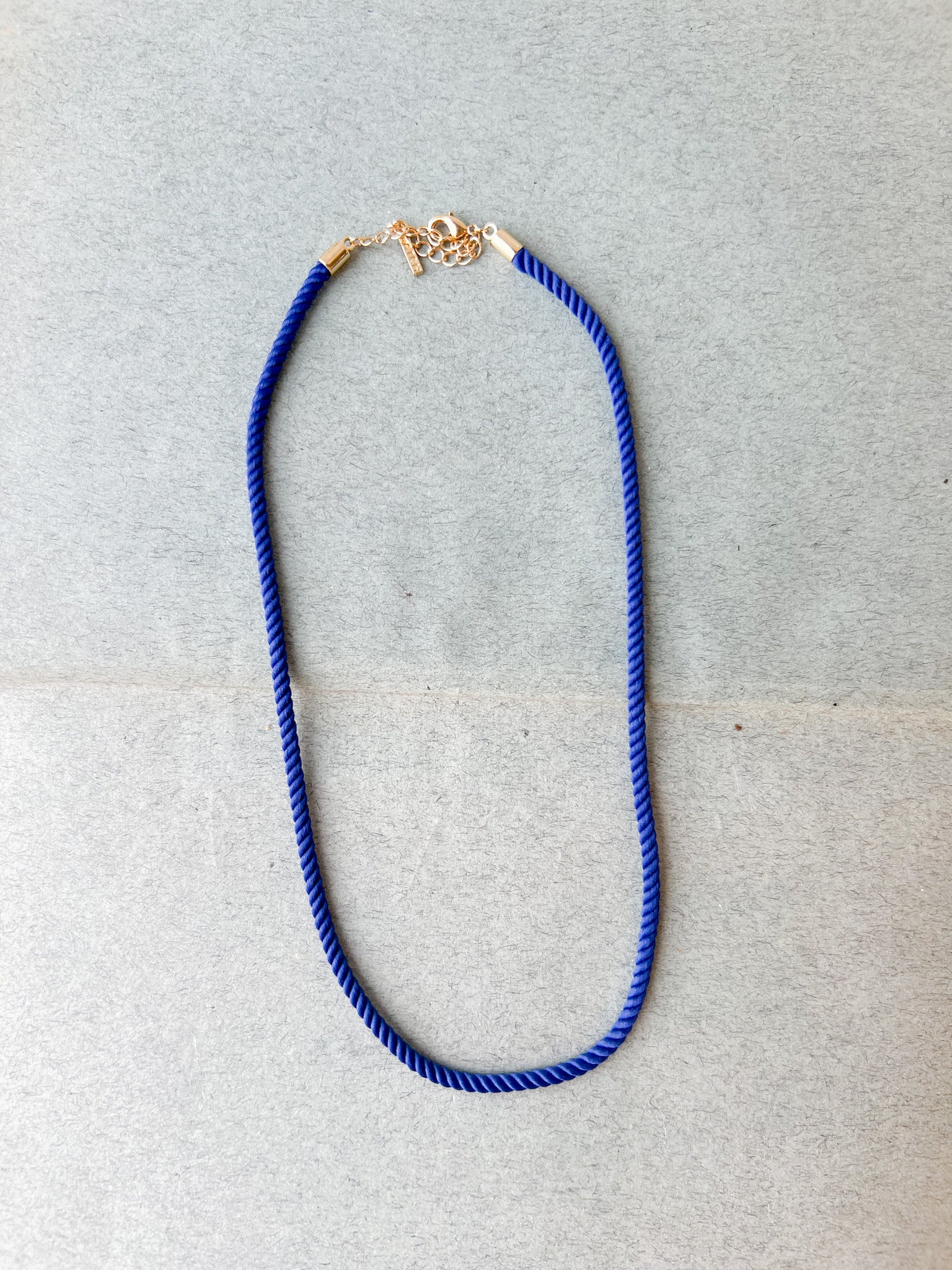 Coco Deep Sea Silk Cord Necklace