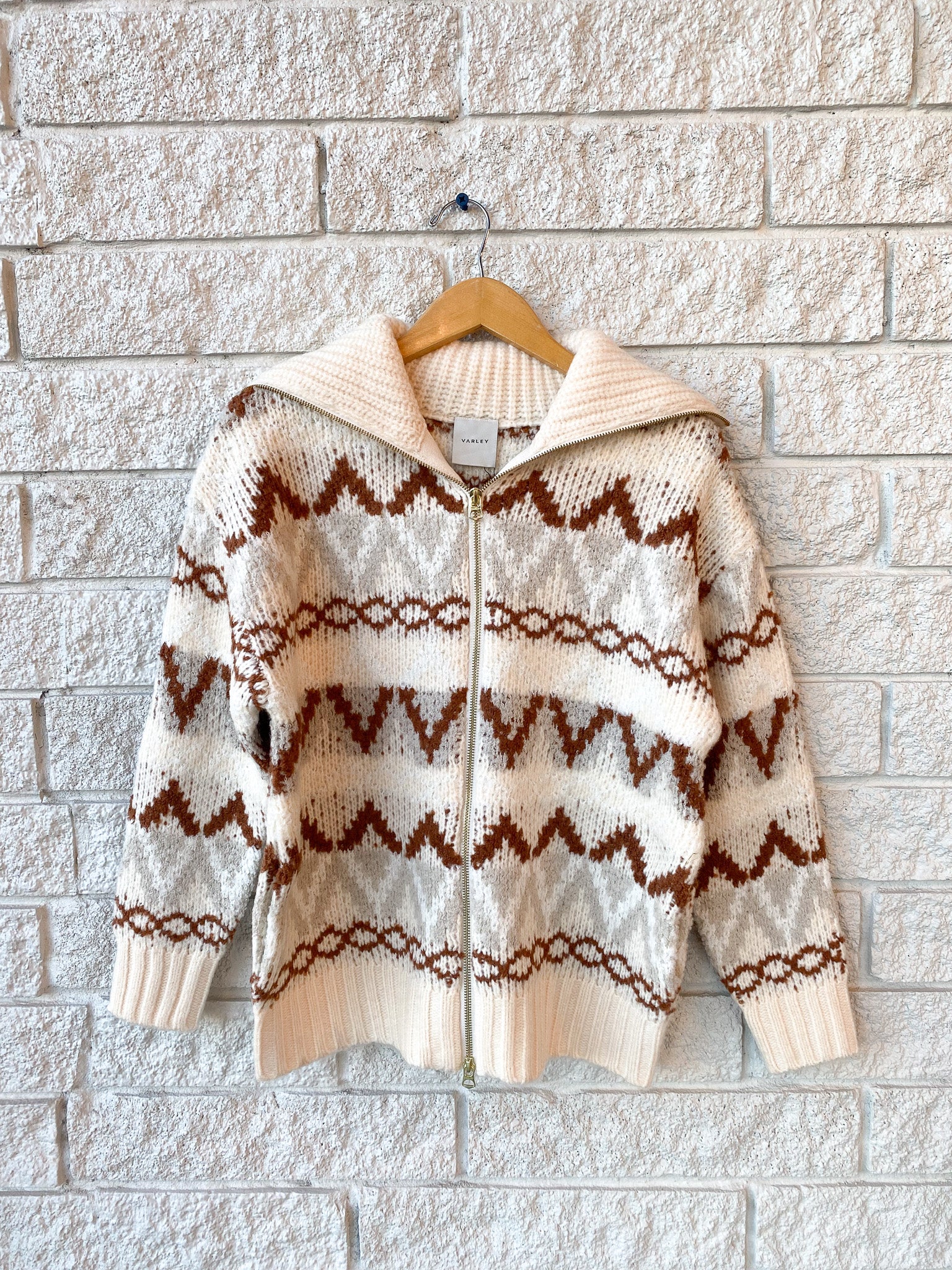 Brooke Fairisle Knit Jacket