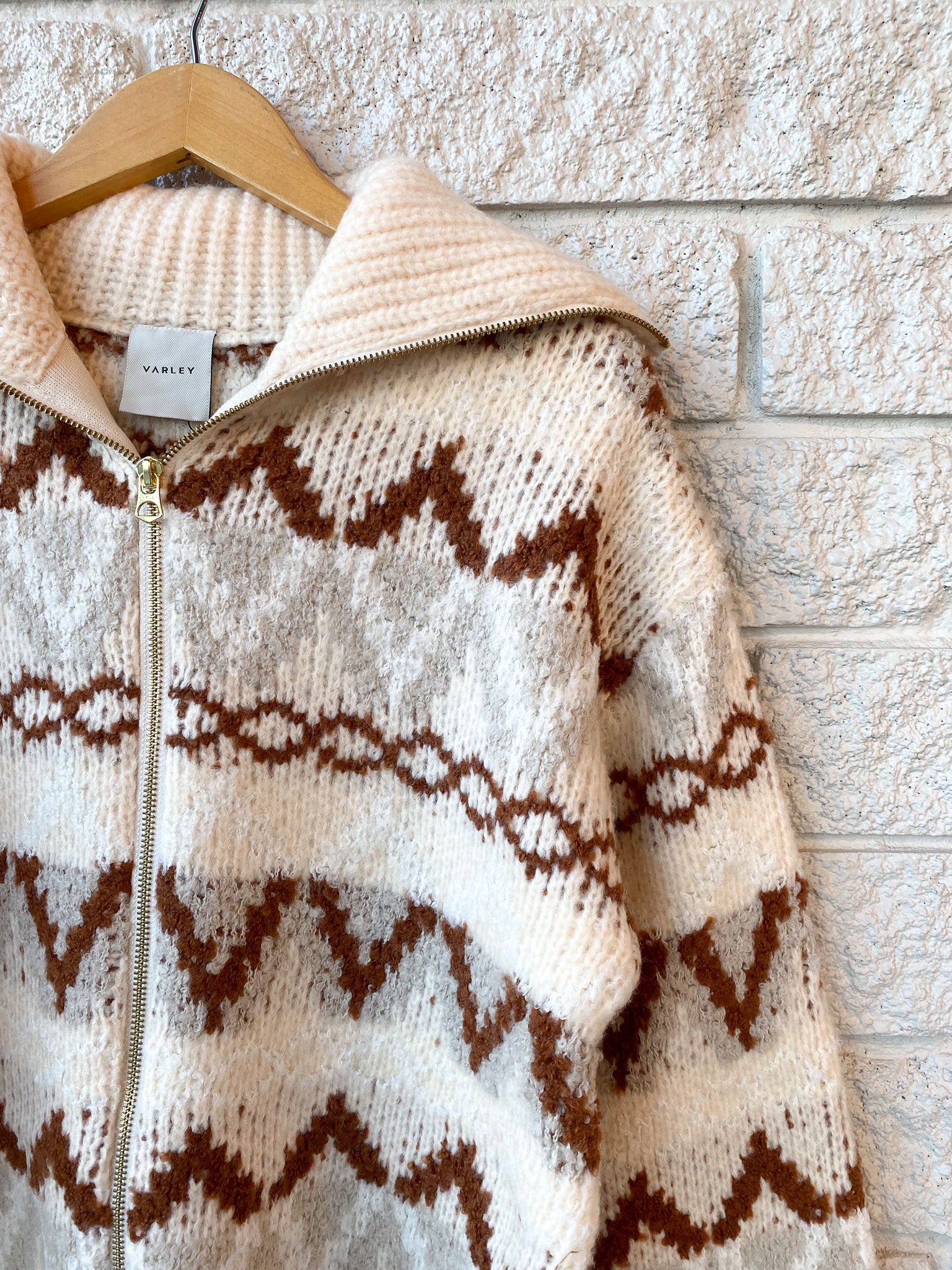 Brooke Fairisle Knit Jacket
