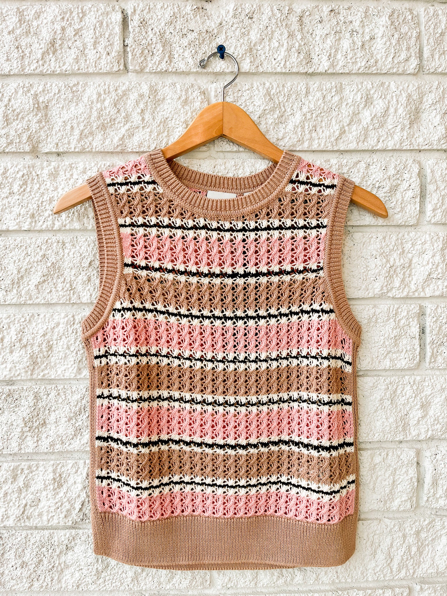 Deeley Stripe Stitch Tank