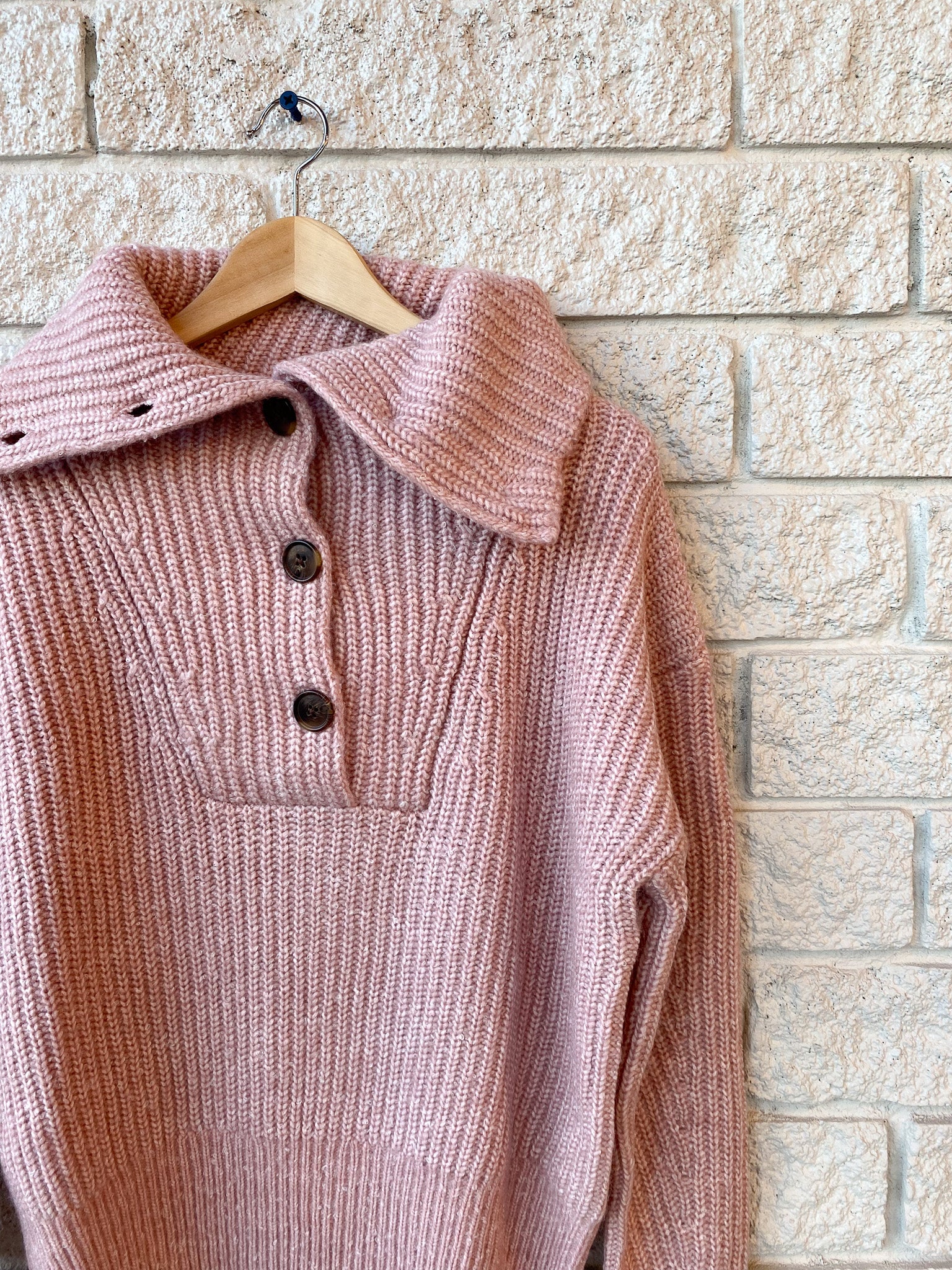 Peverel Button Placket Knit