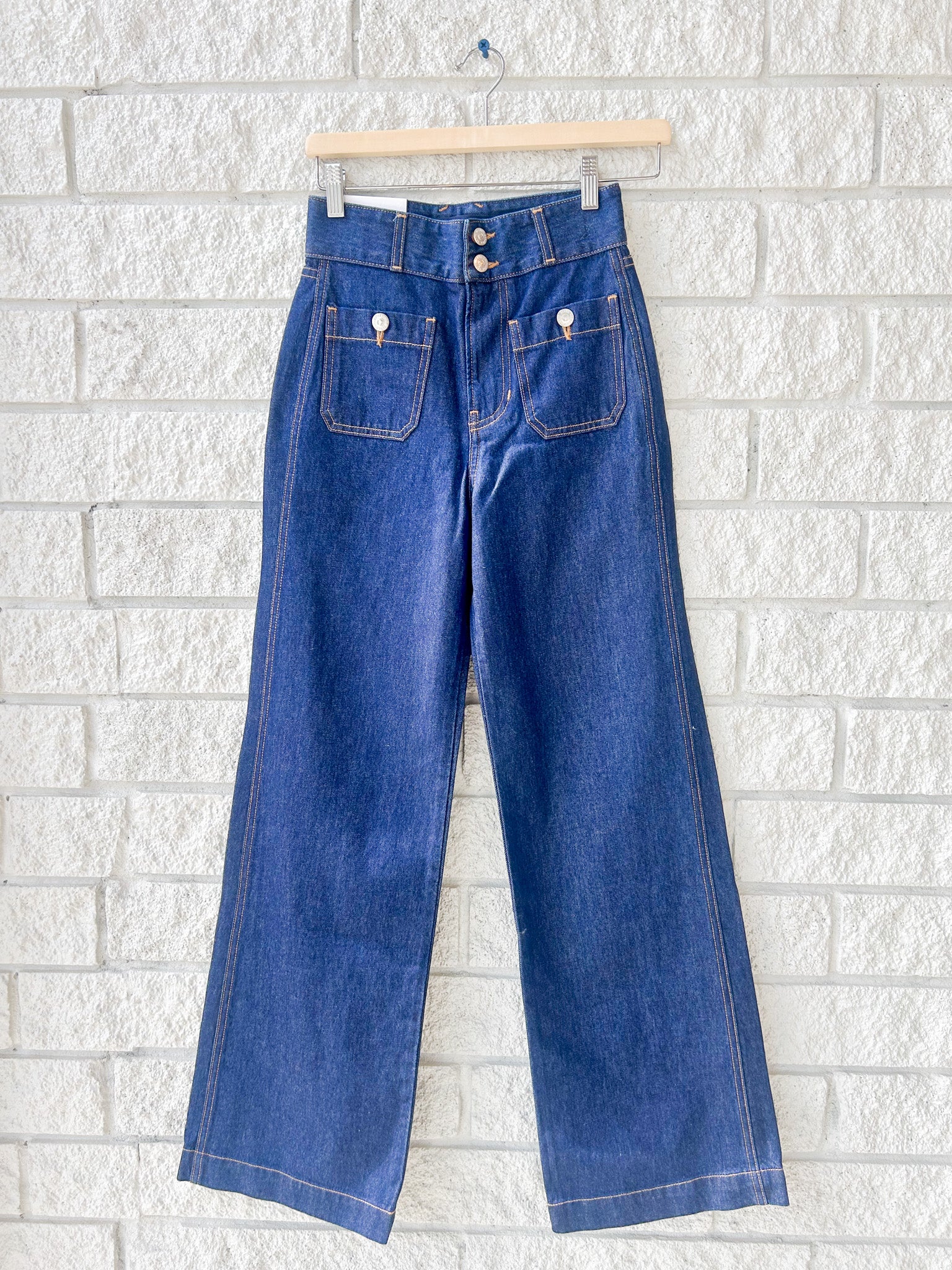 Taylor High Rise Wide Leg Jean