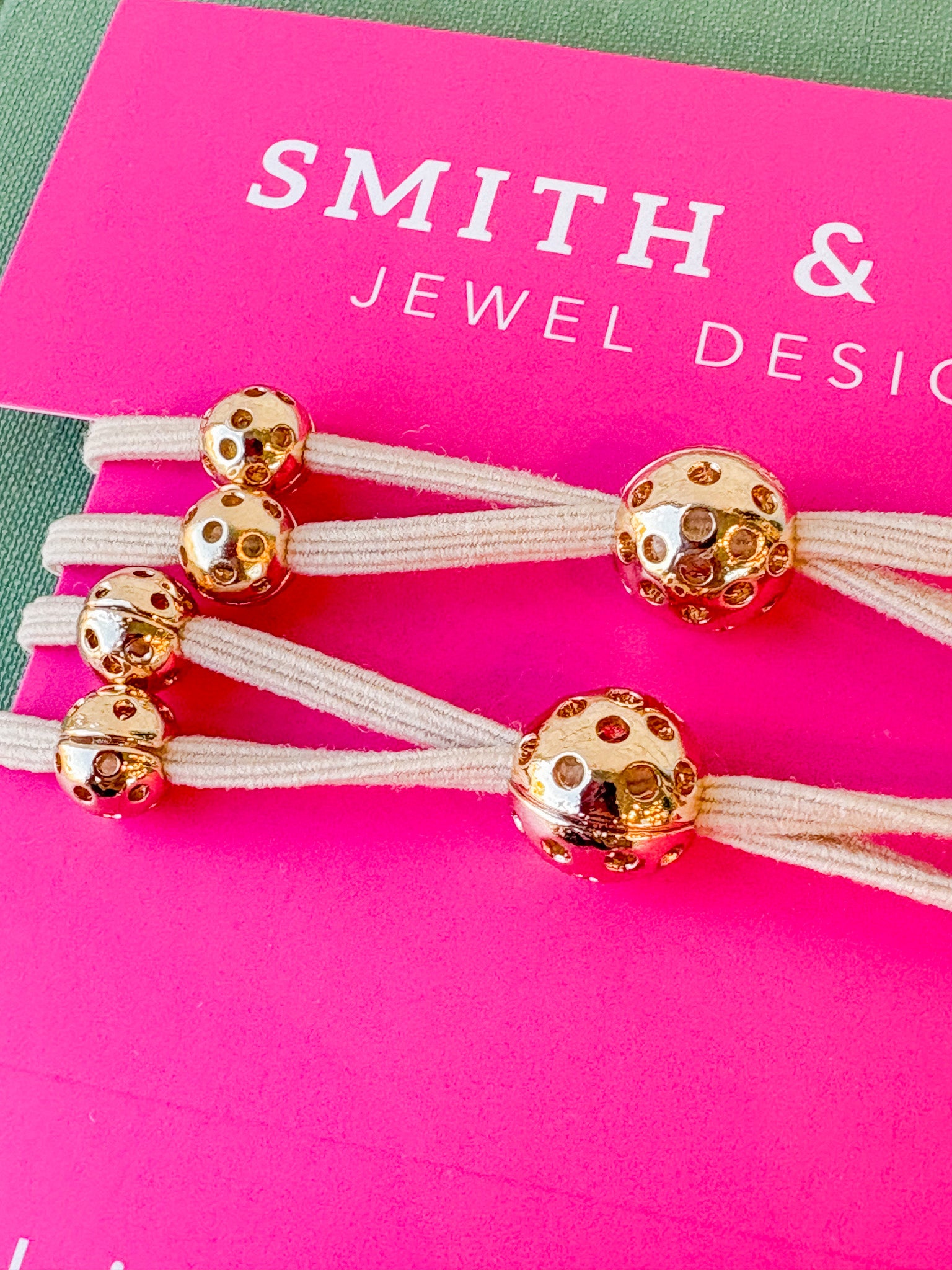 Baller Band Hair Tie Set - Cream