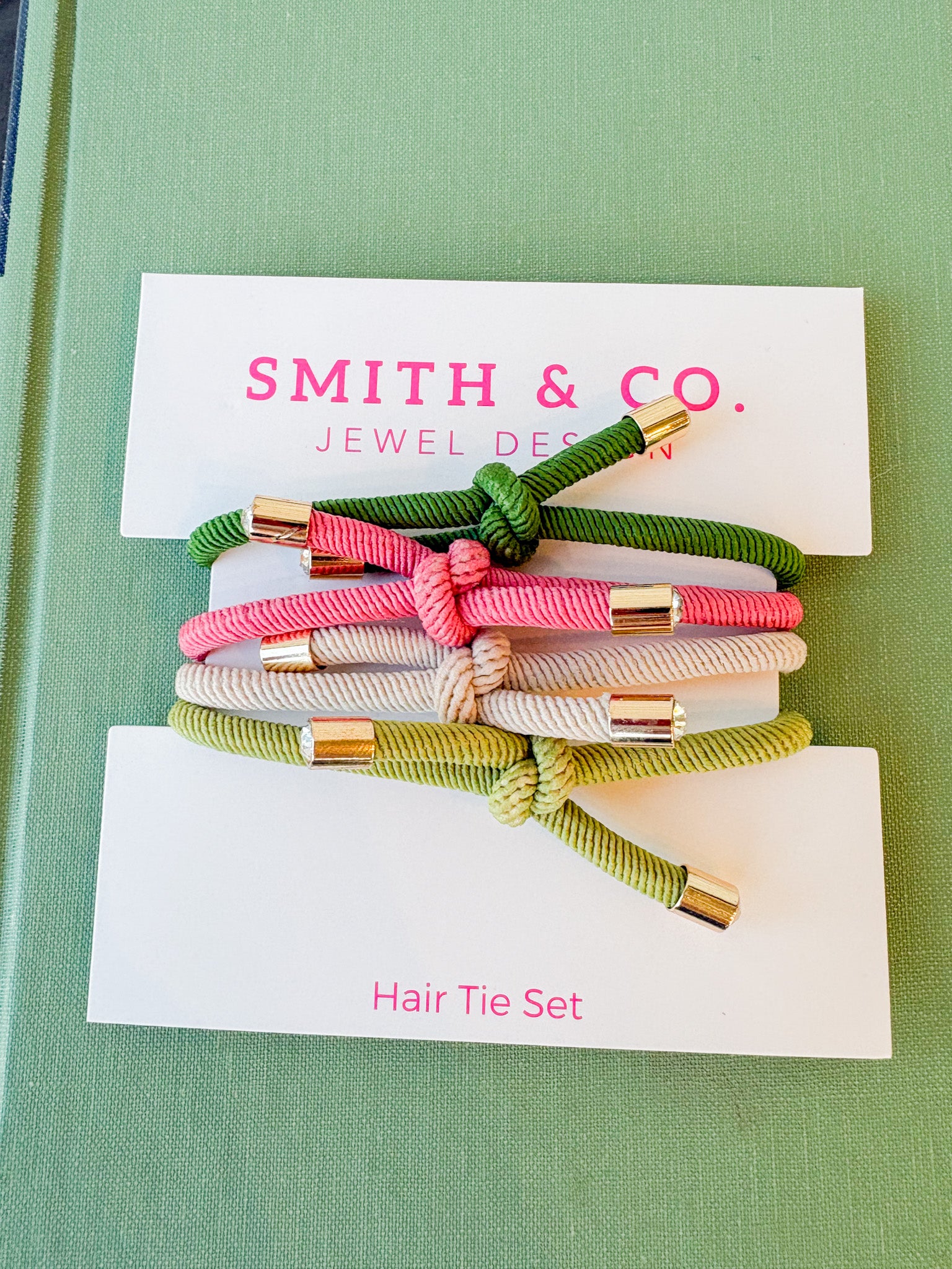 Original Smith & Co. Hair Tie Set - Preppy
