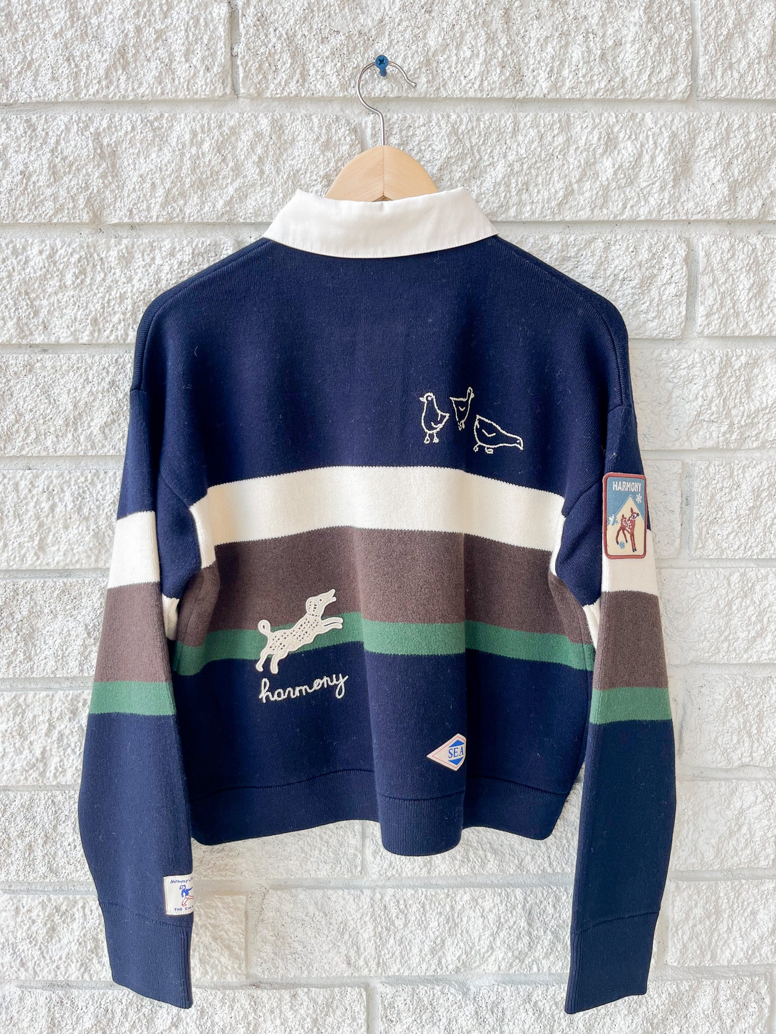 Arther Varsity Knit Rugby Shirt