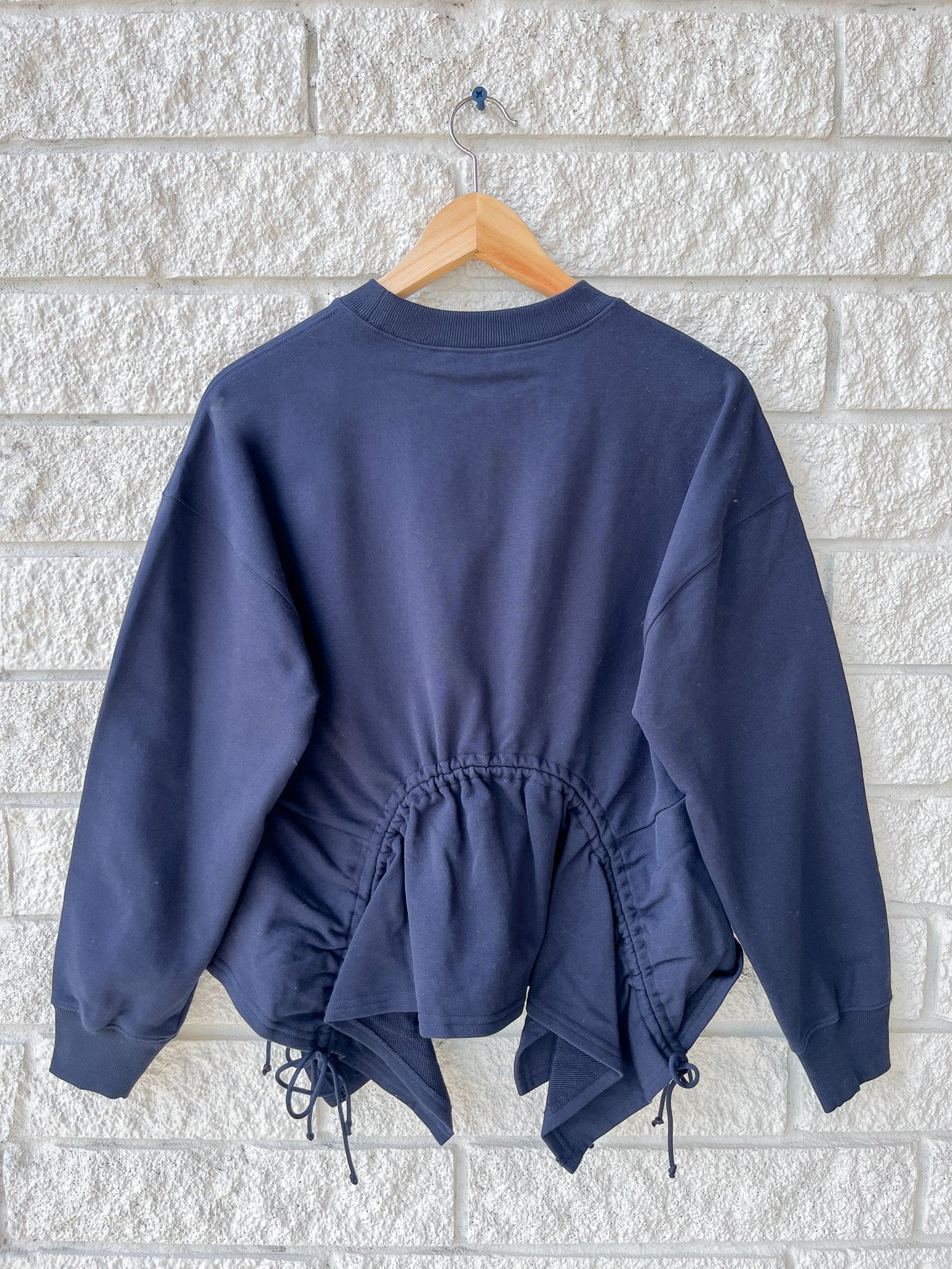 Athena Solid Long Sleeve Sweatshirt