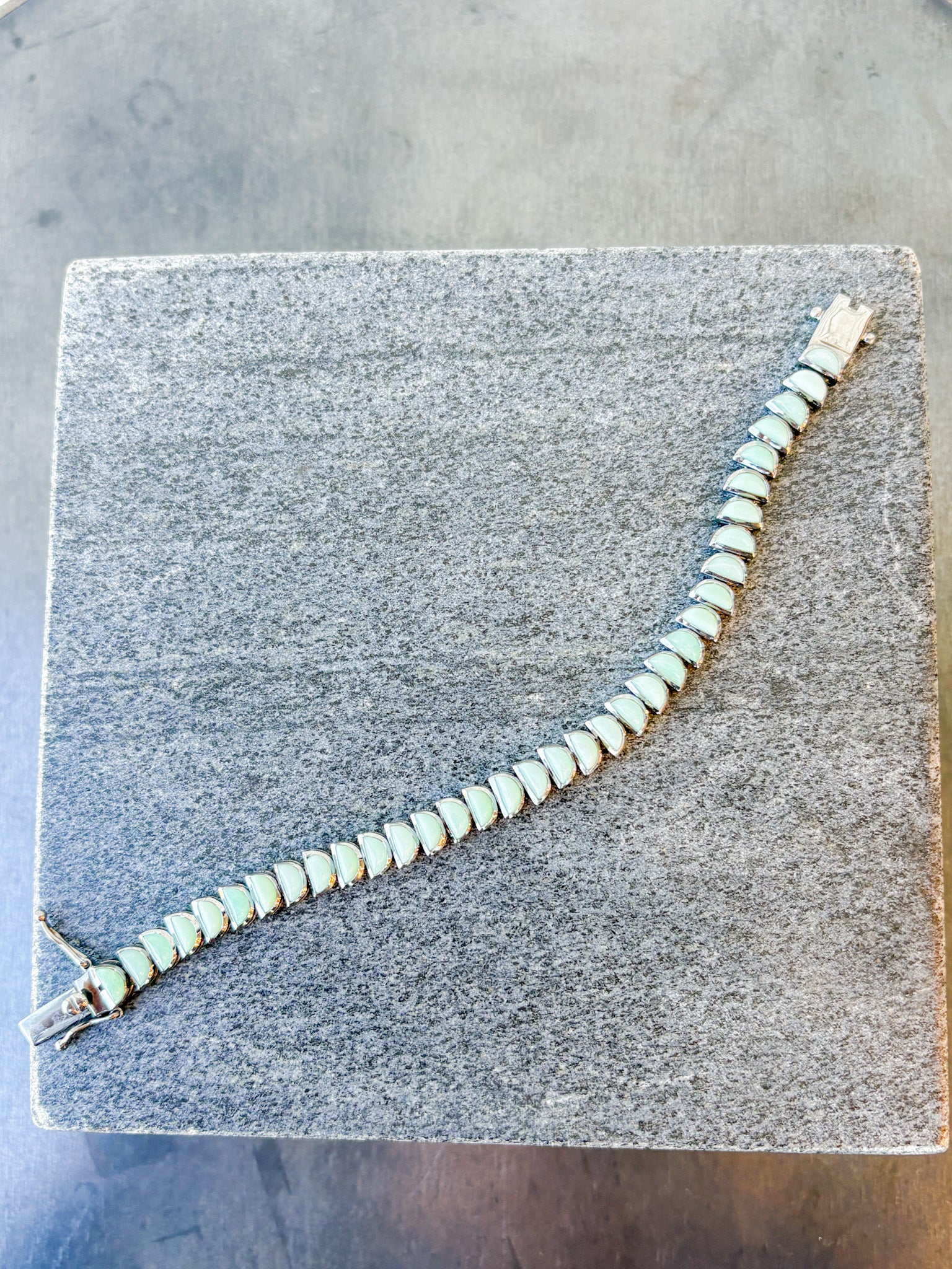 Worm Tennis Bracelet