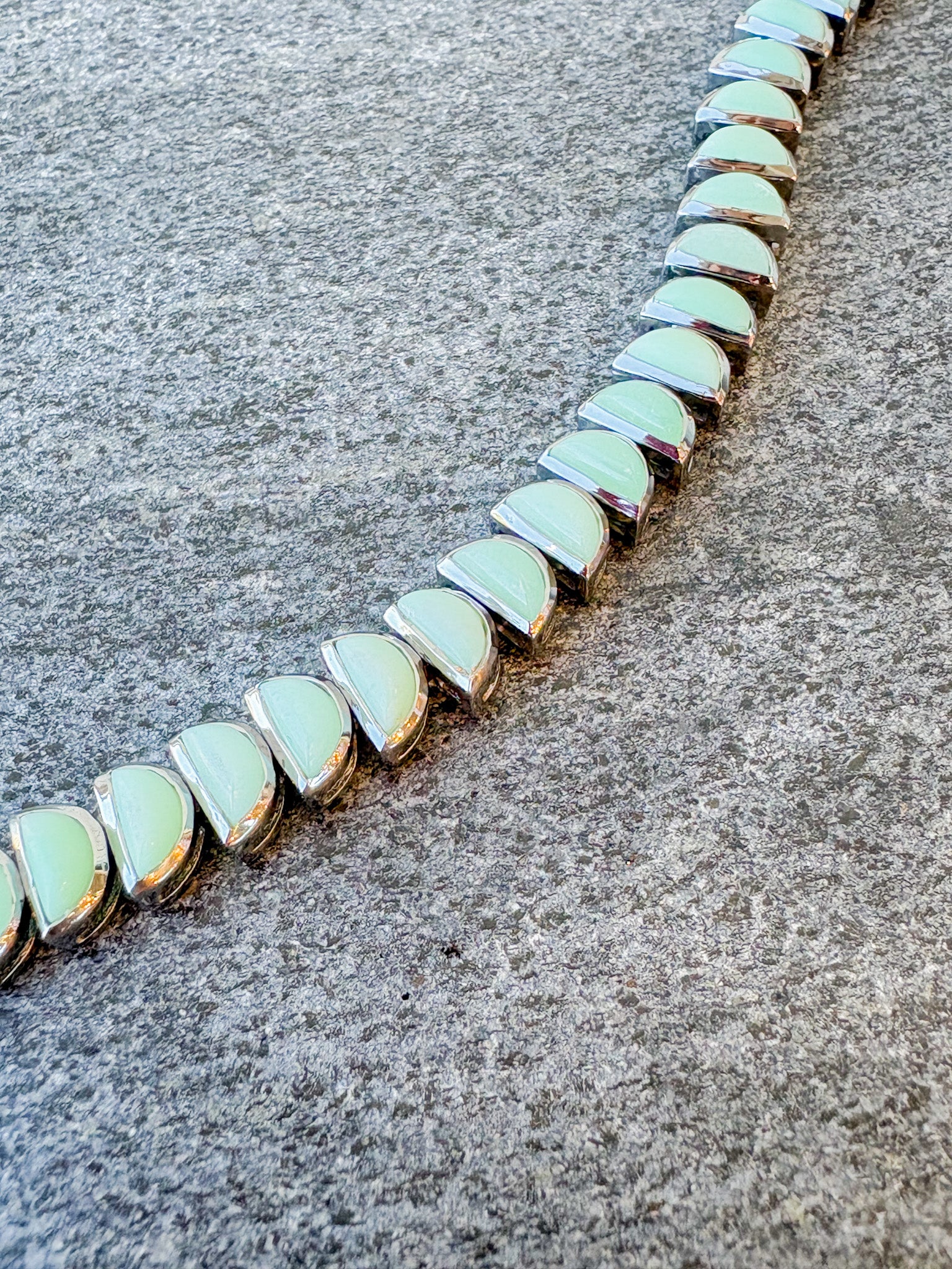 Worm Tennis Bracelet