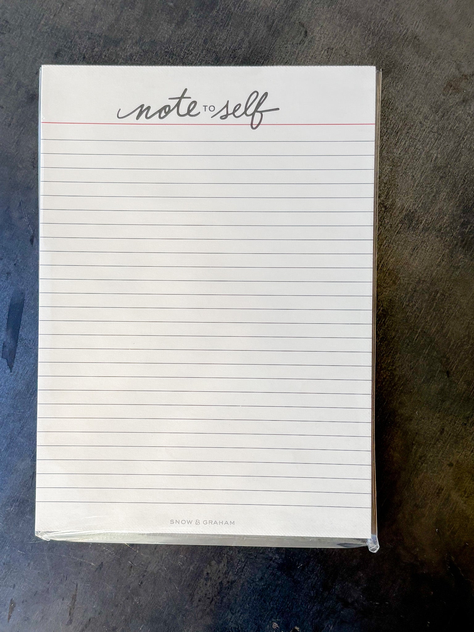 Note to Self Notepad