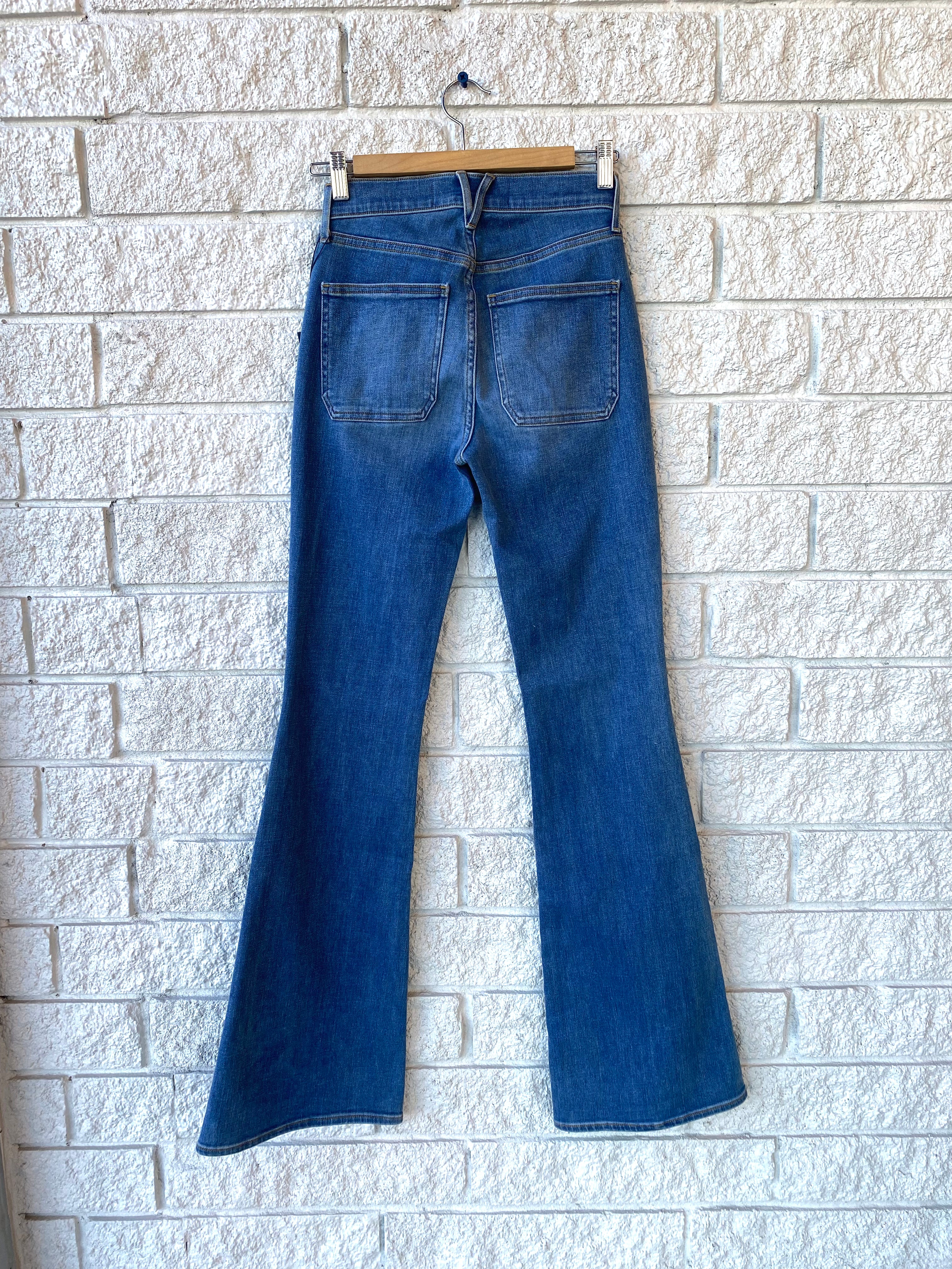 Beverly Skinny Flare Jean W/ Patch