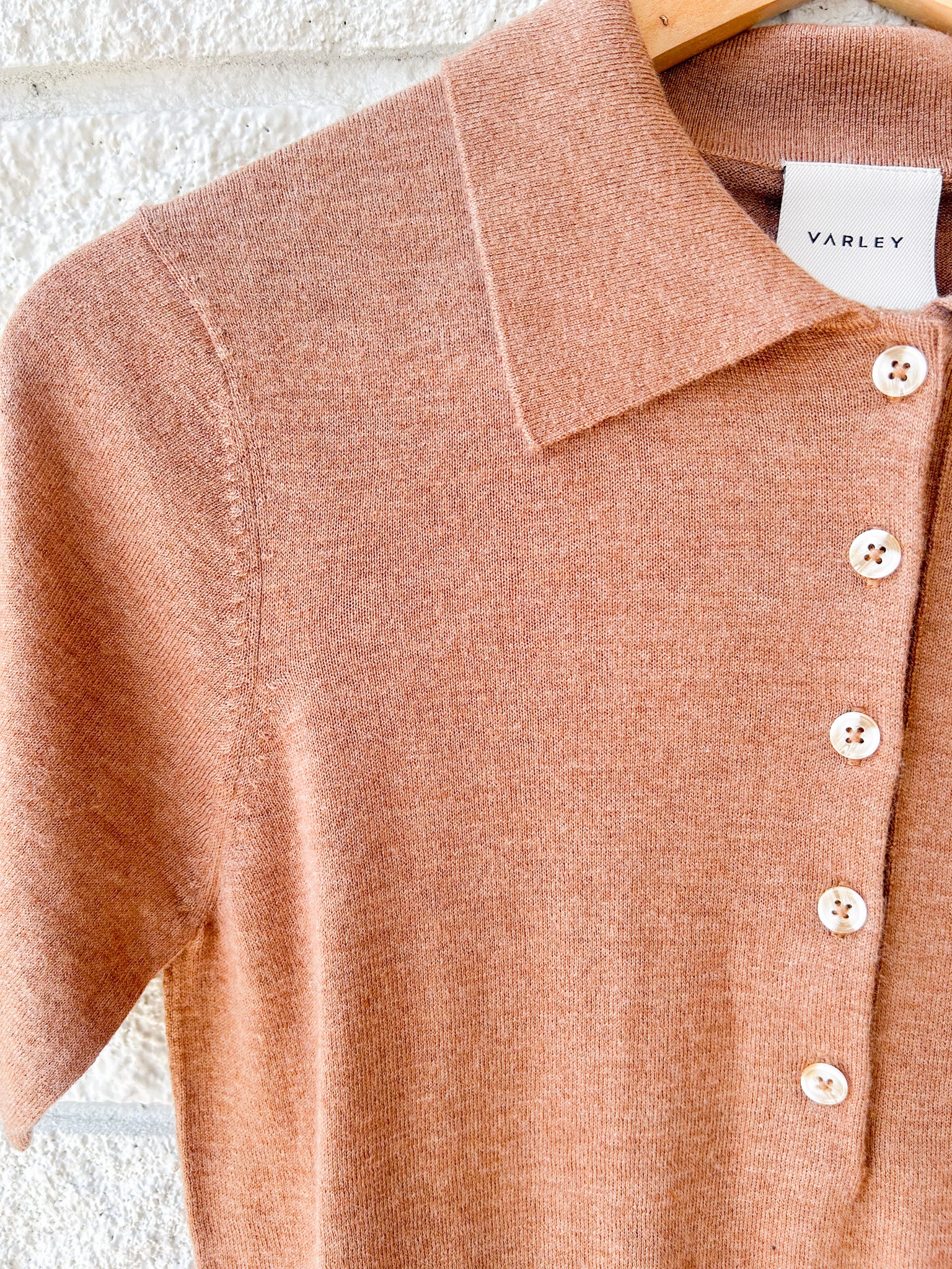Toni Fine Knit Polo