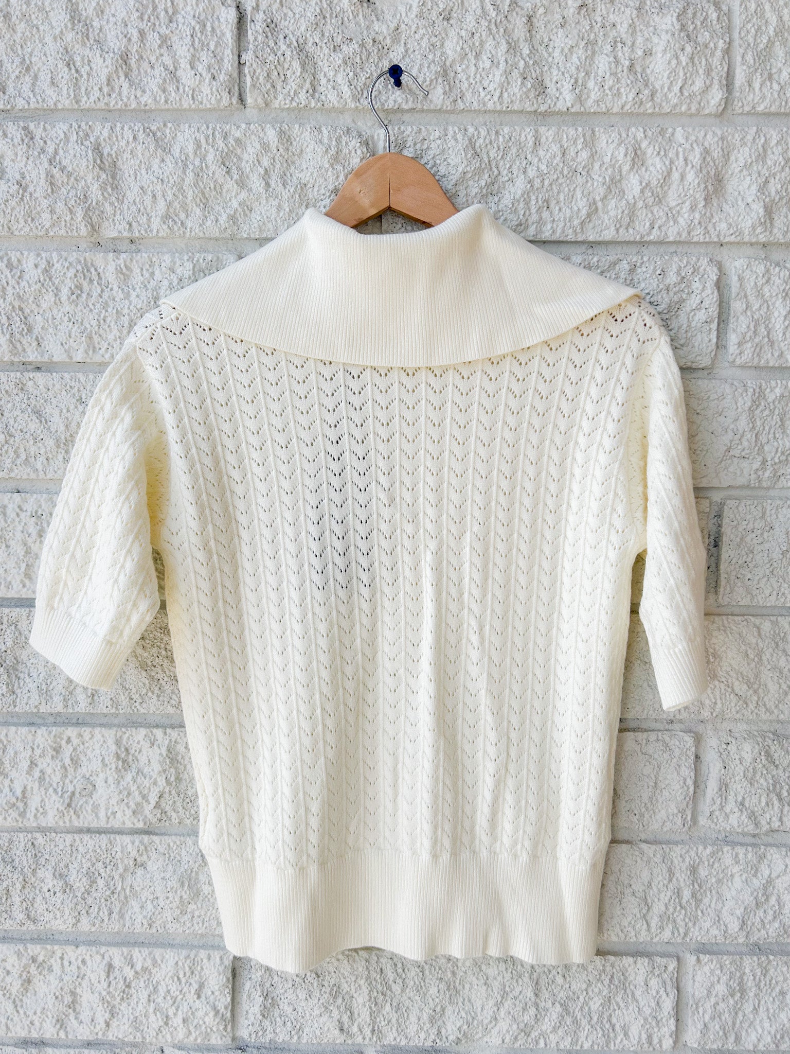 Arney Half Zip Knit Polo