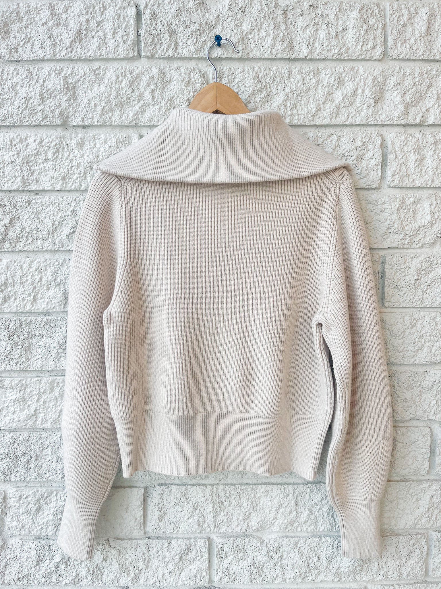Enrico Knit Jacket - Silver Birch