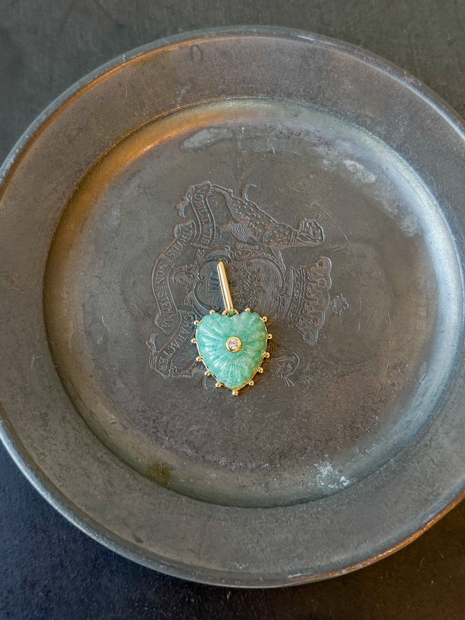 Isabel Amazonite Charm