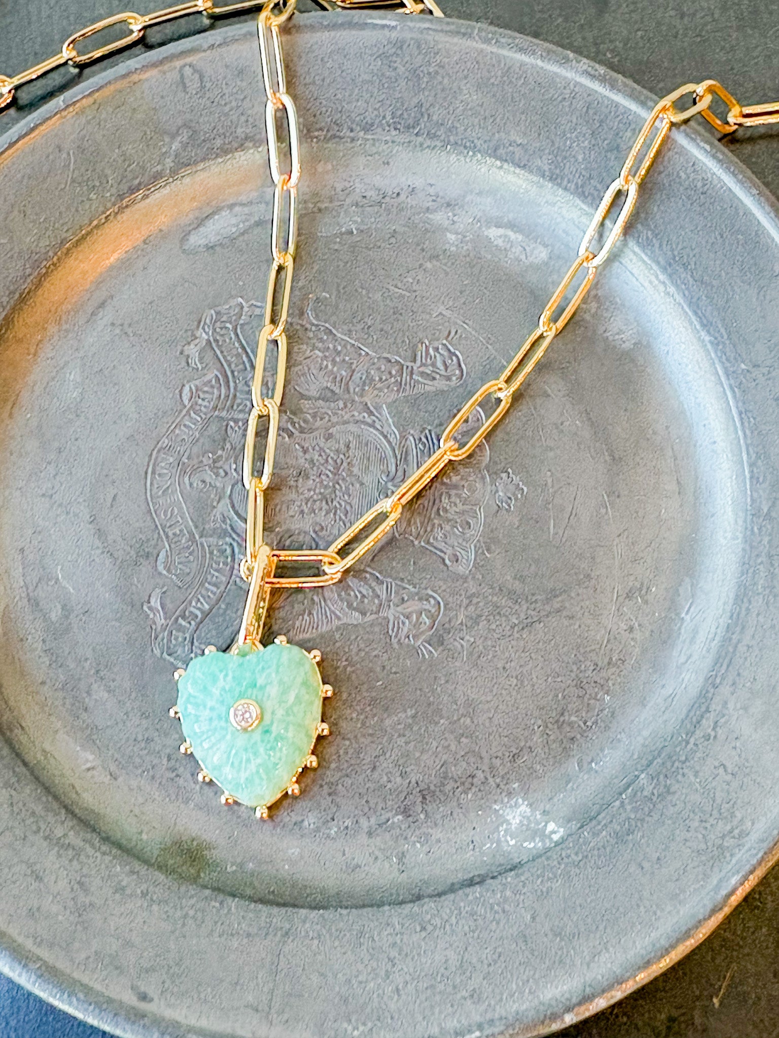 Isabel Chrysoprase Necklace
