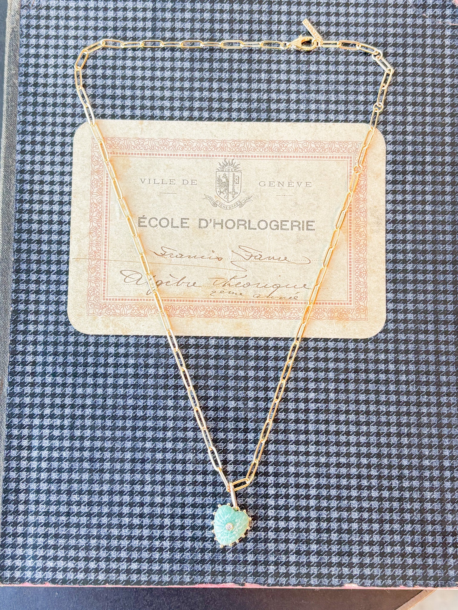 Isabel Chrysoprase Necklace