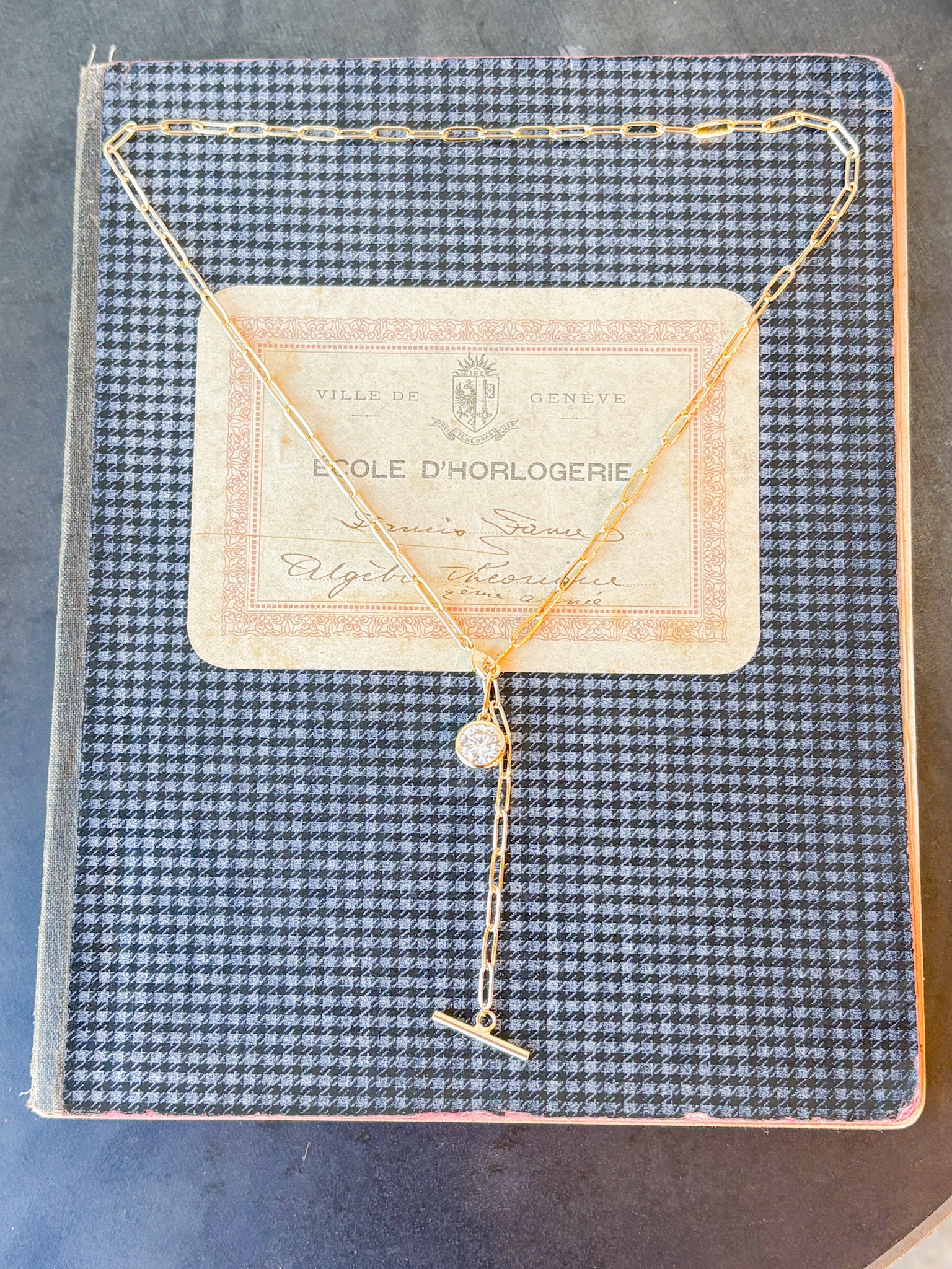 Dottie Lariat Necklace