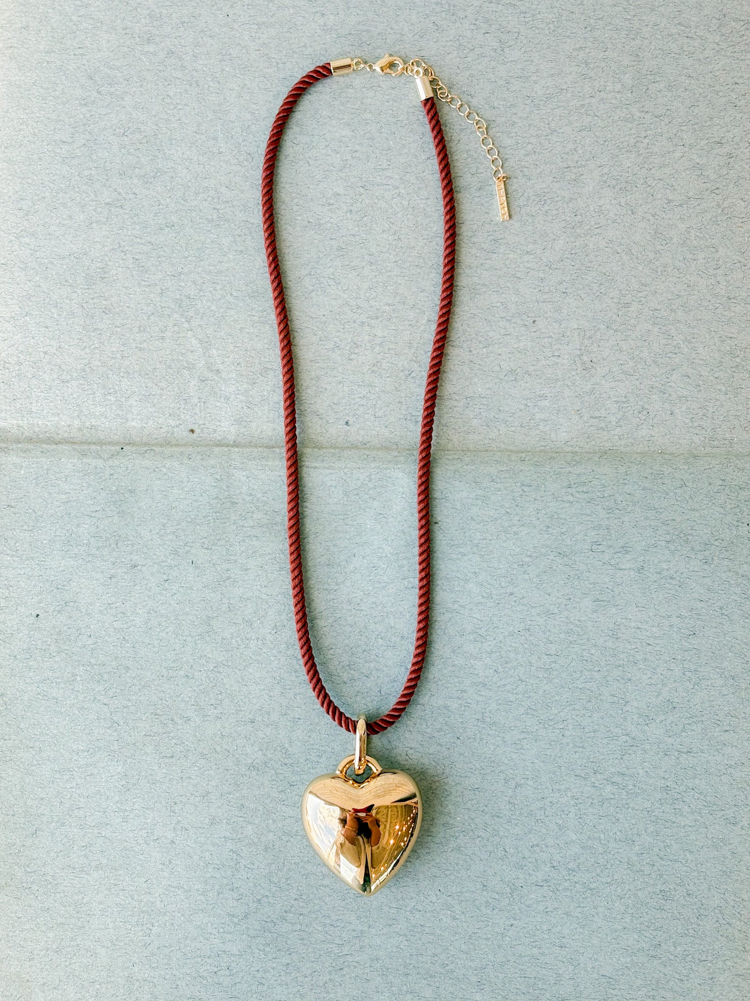 Coco Sienna Silk Cord Necklace