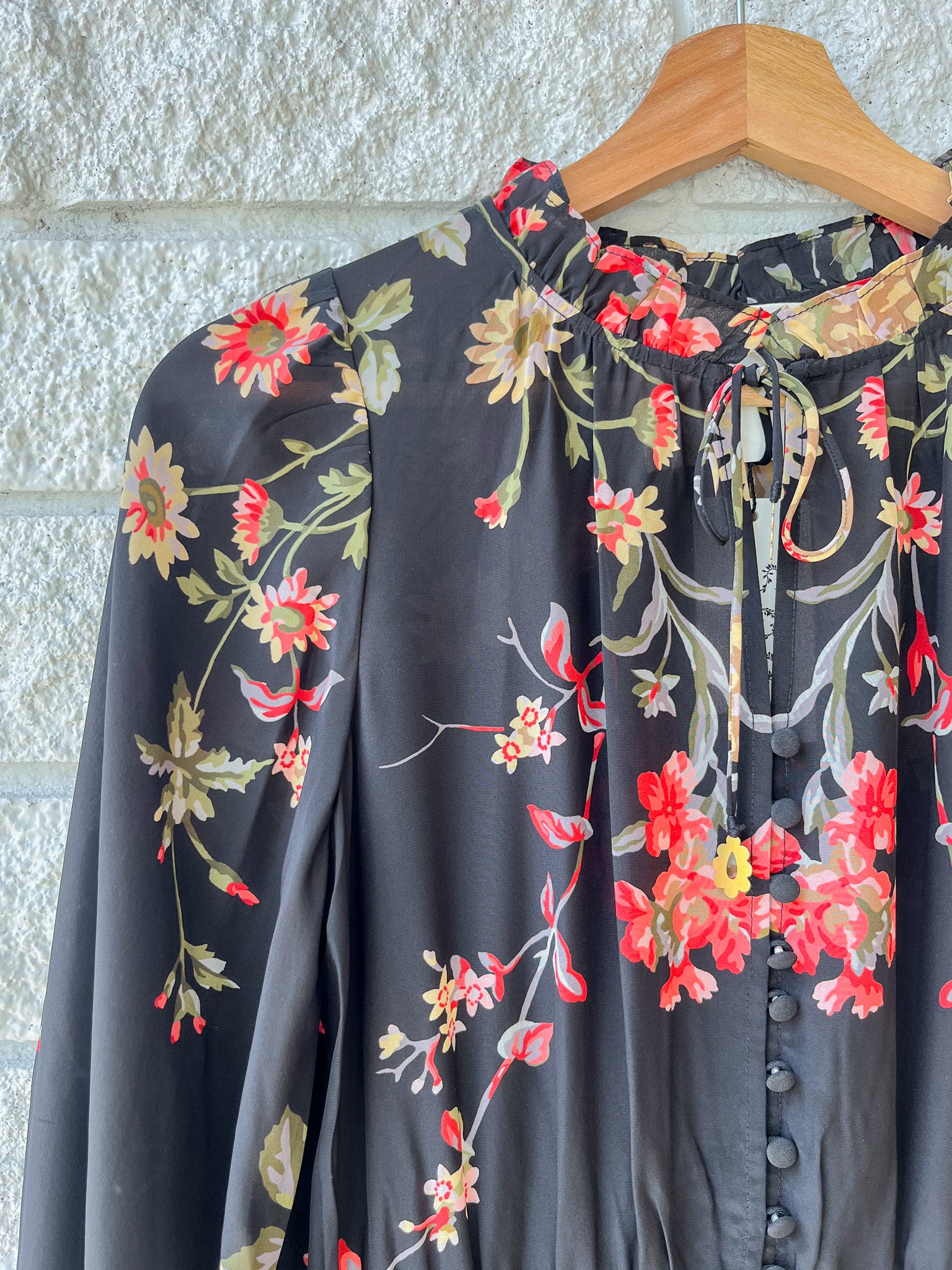 Jolie Print Sleeve Mini Dress