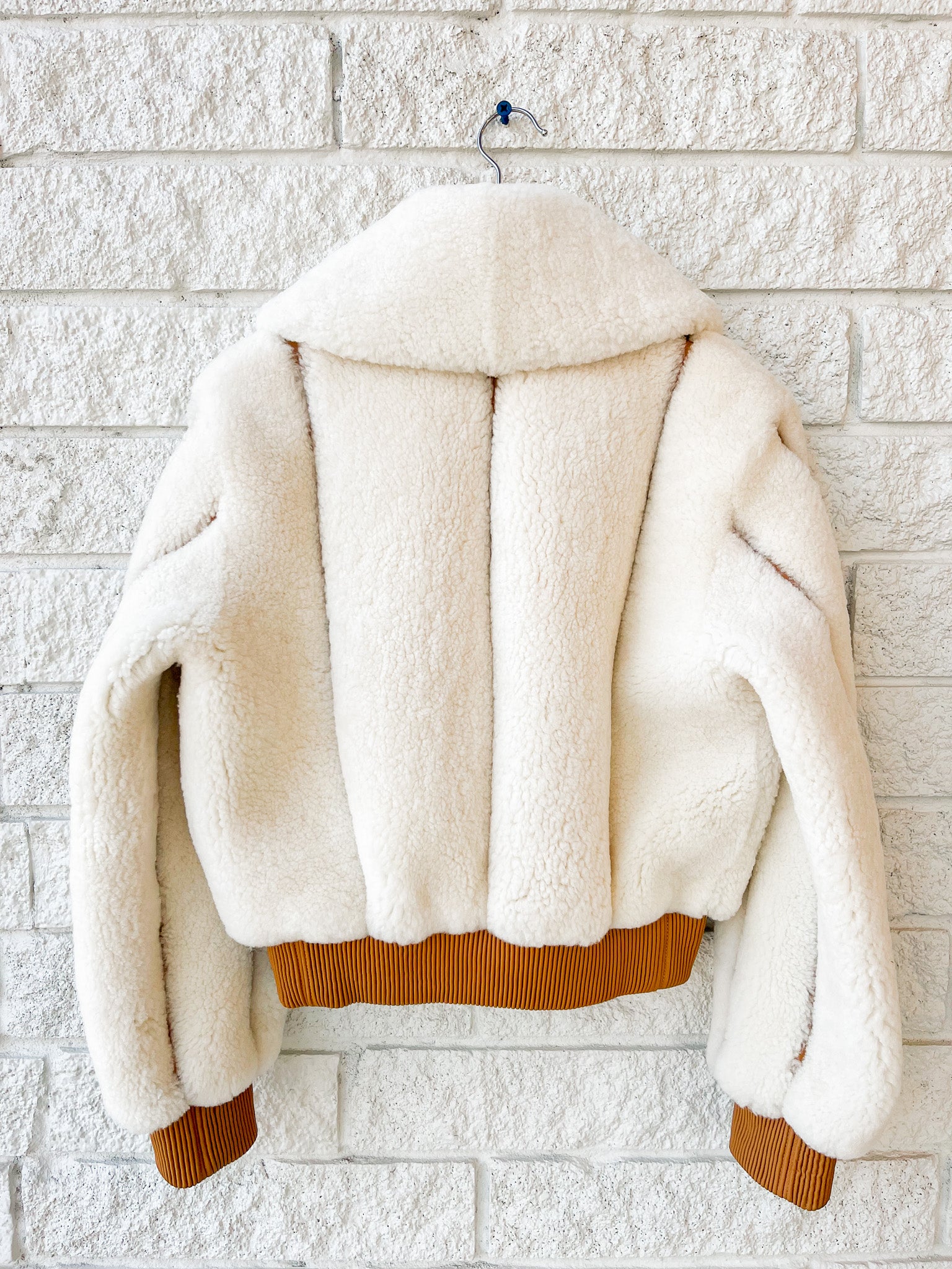 Hypnotic Shearling Bomber