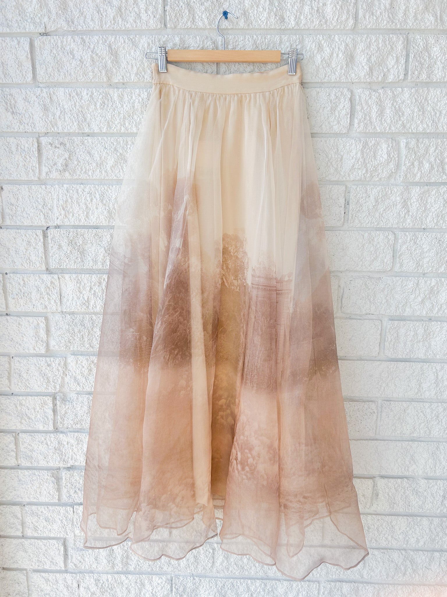 Memento Organza Maxi Skirt