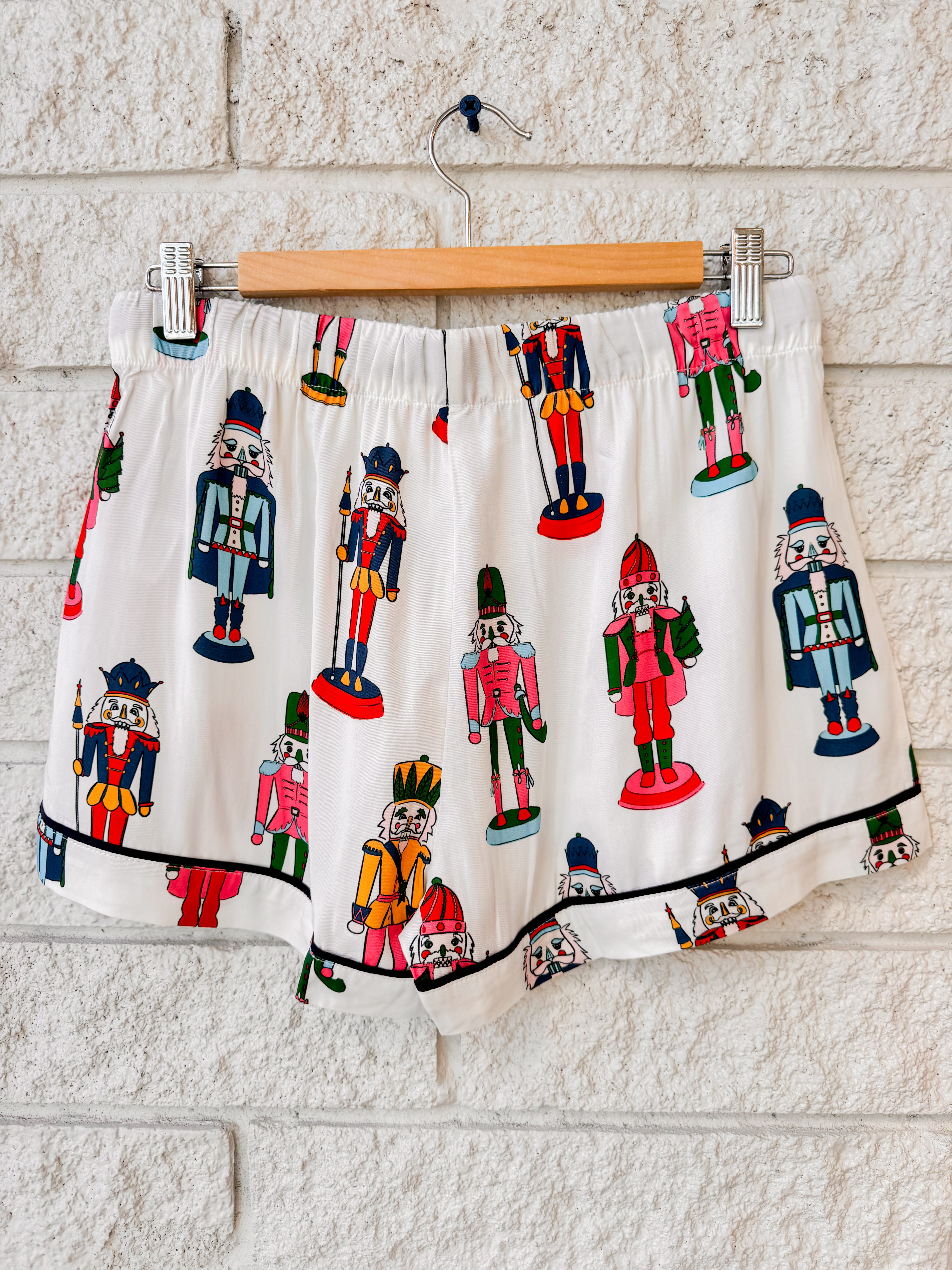 Holiday March Pajama Shorts Set
