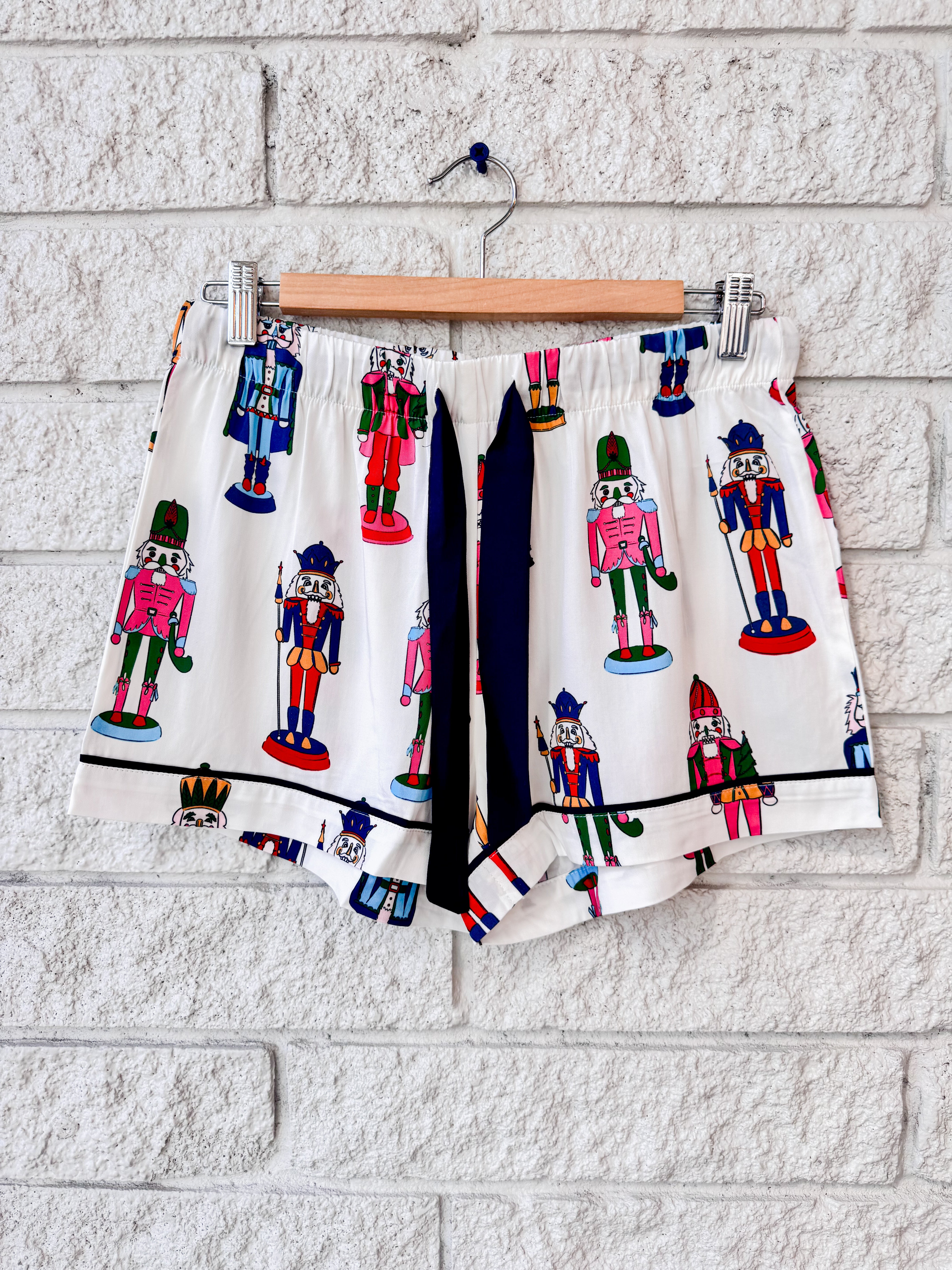 Holiday March Pajama Shorts Set