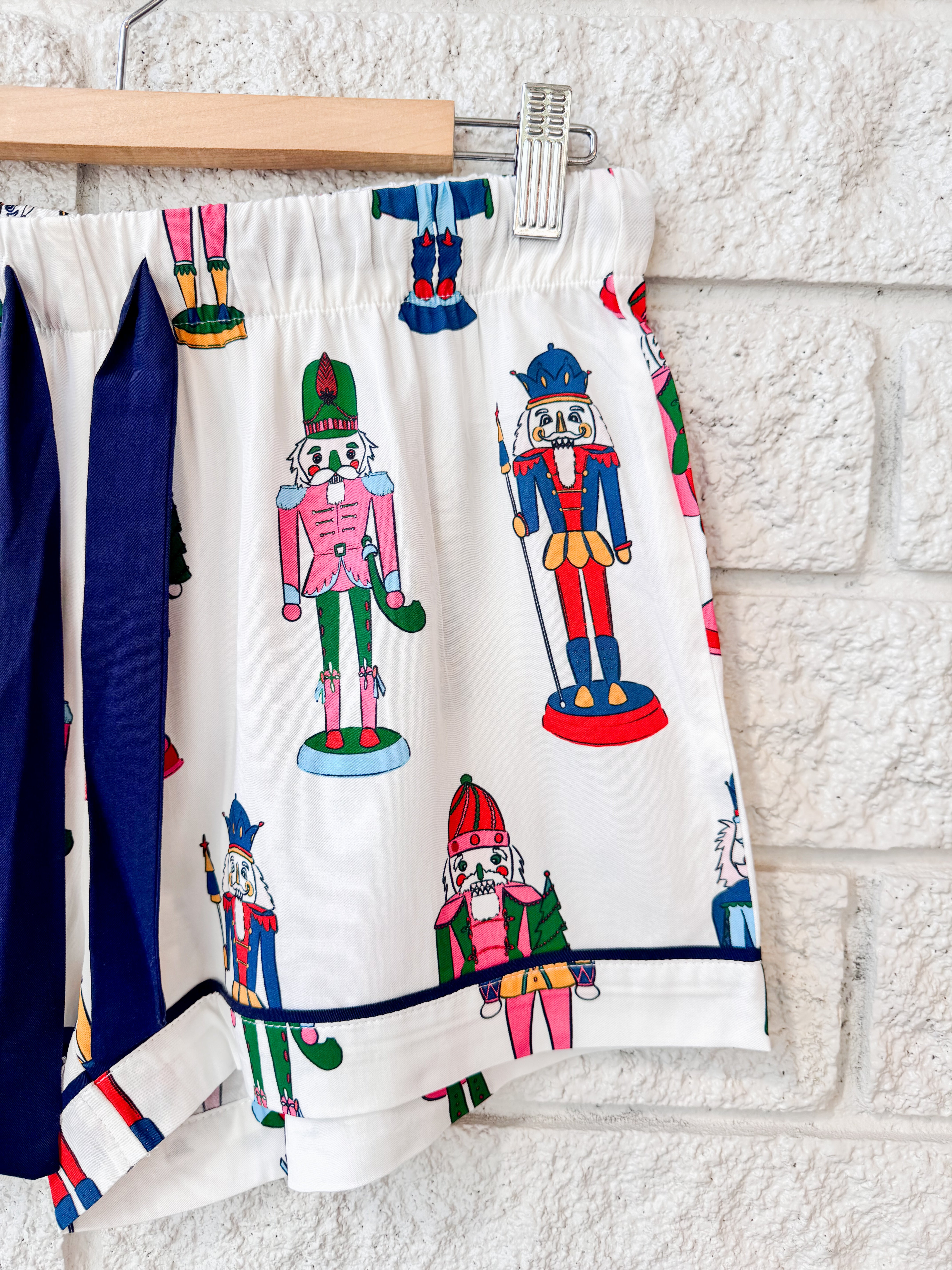 Holiday March Pajama Shorts Set