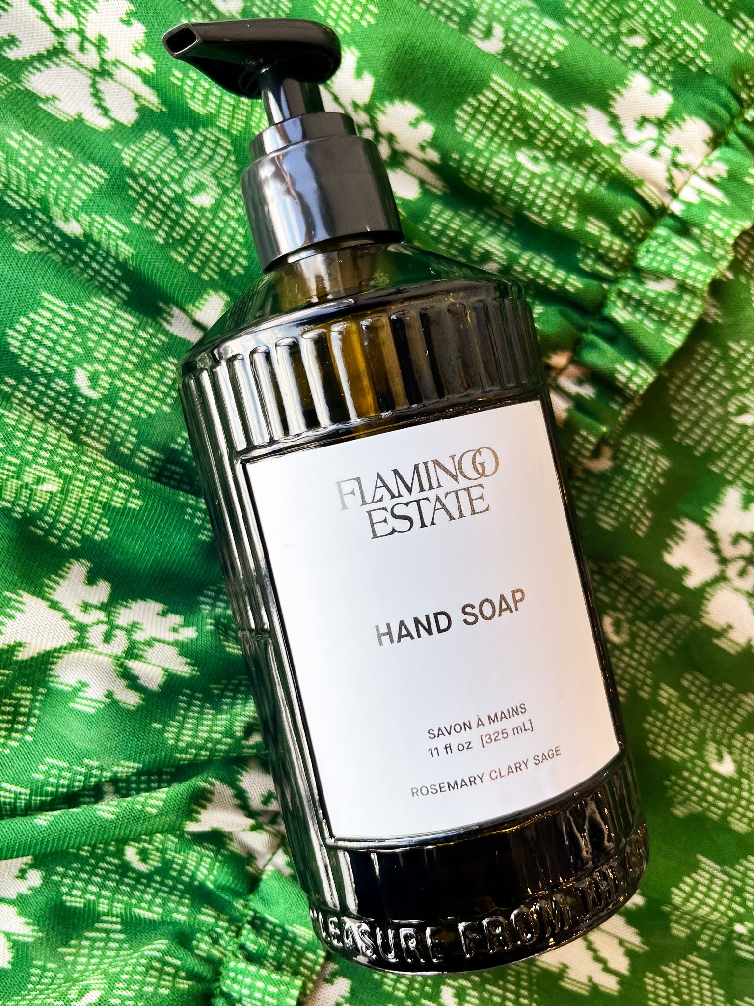 Rosemary Clary Sage Glass Hand Soap
