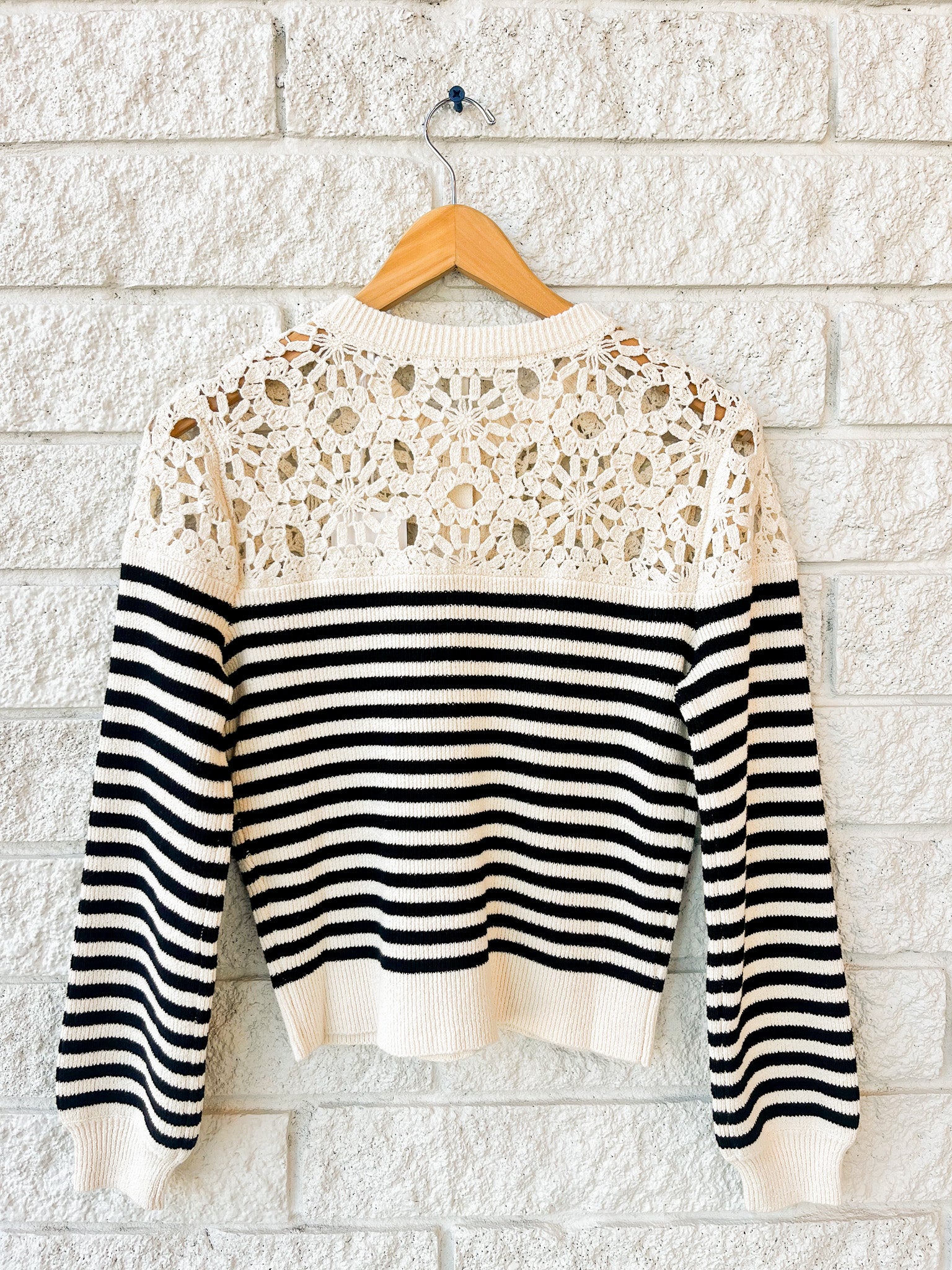 The Coastal Stripe Cardi