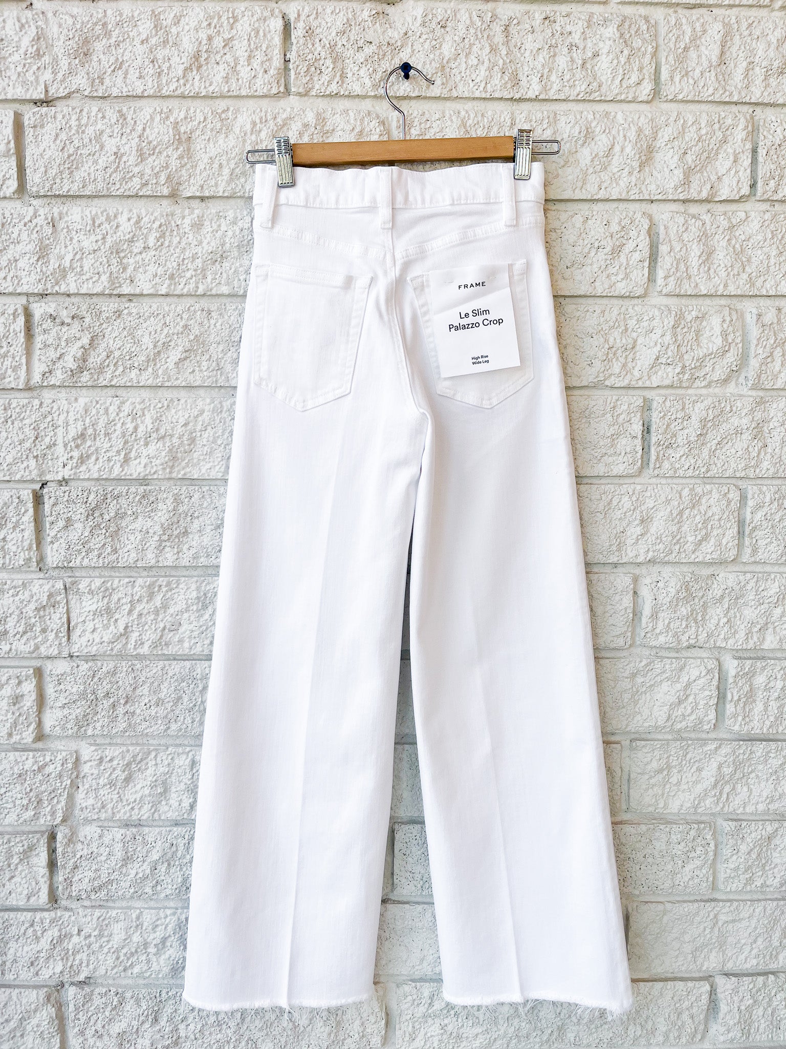 Le Slim Palazzo Crop