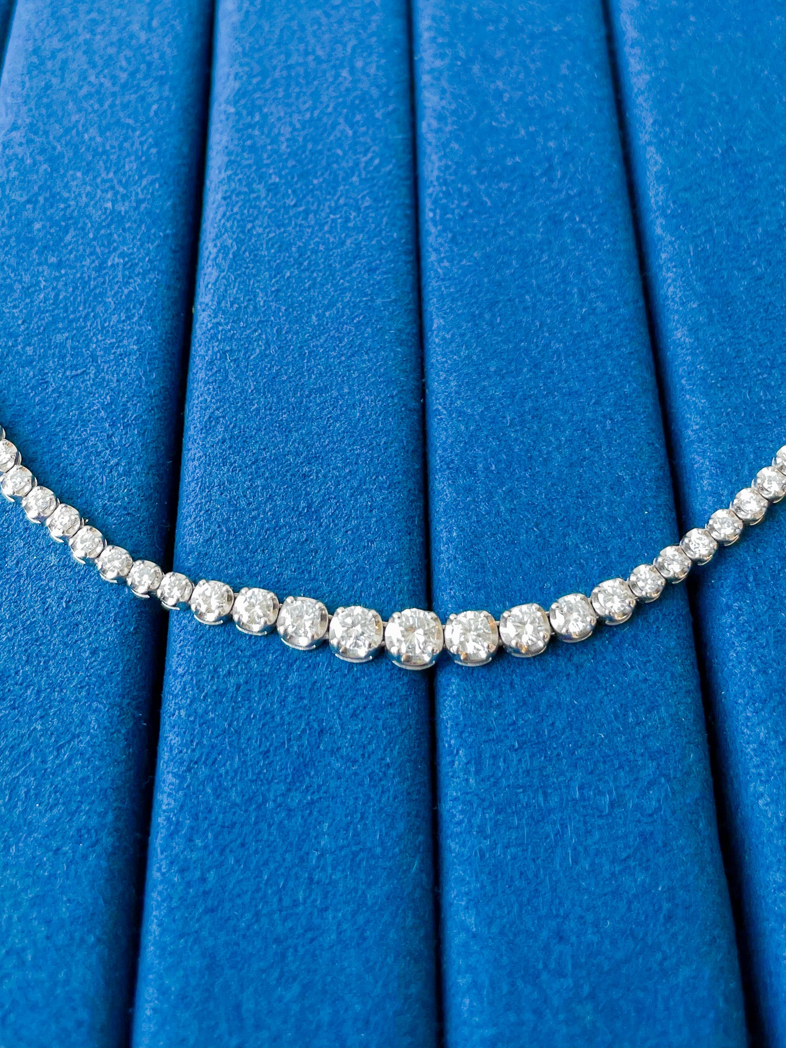 Ascending Tennis Necklace (Pre-Order)