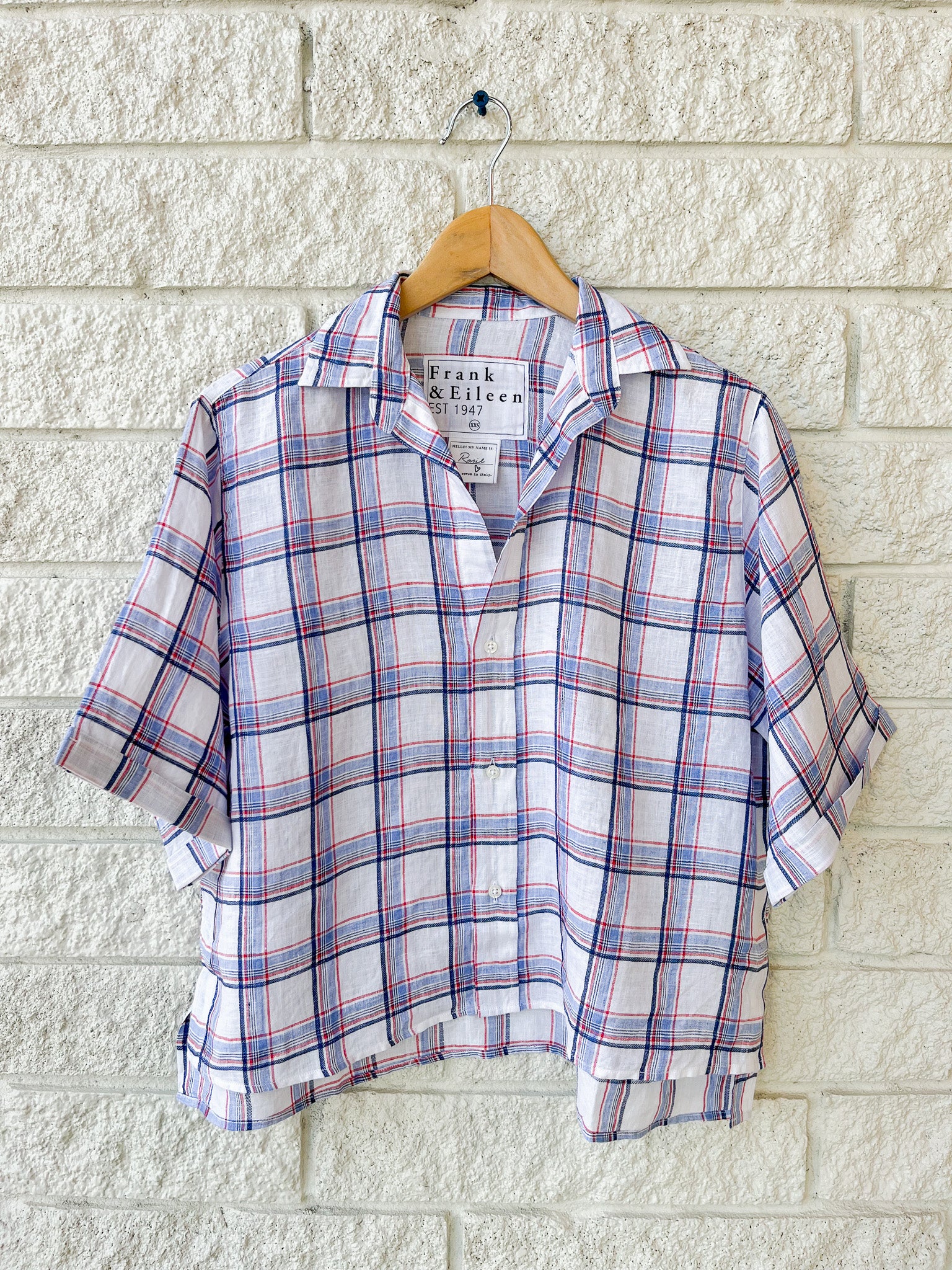 Rosie Short-Sleeve Button Up