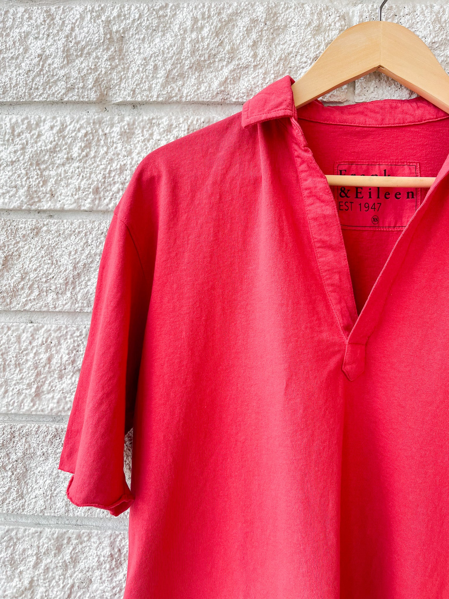 Patty Popover Short Sleeve Henley