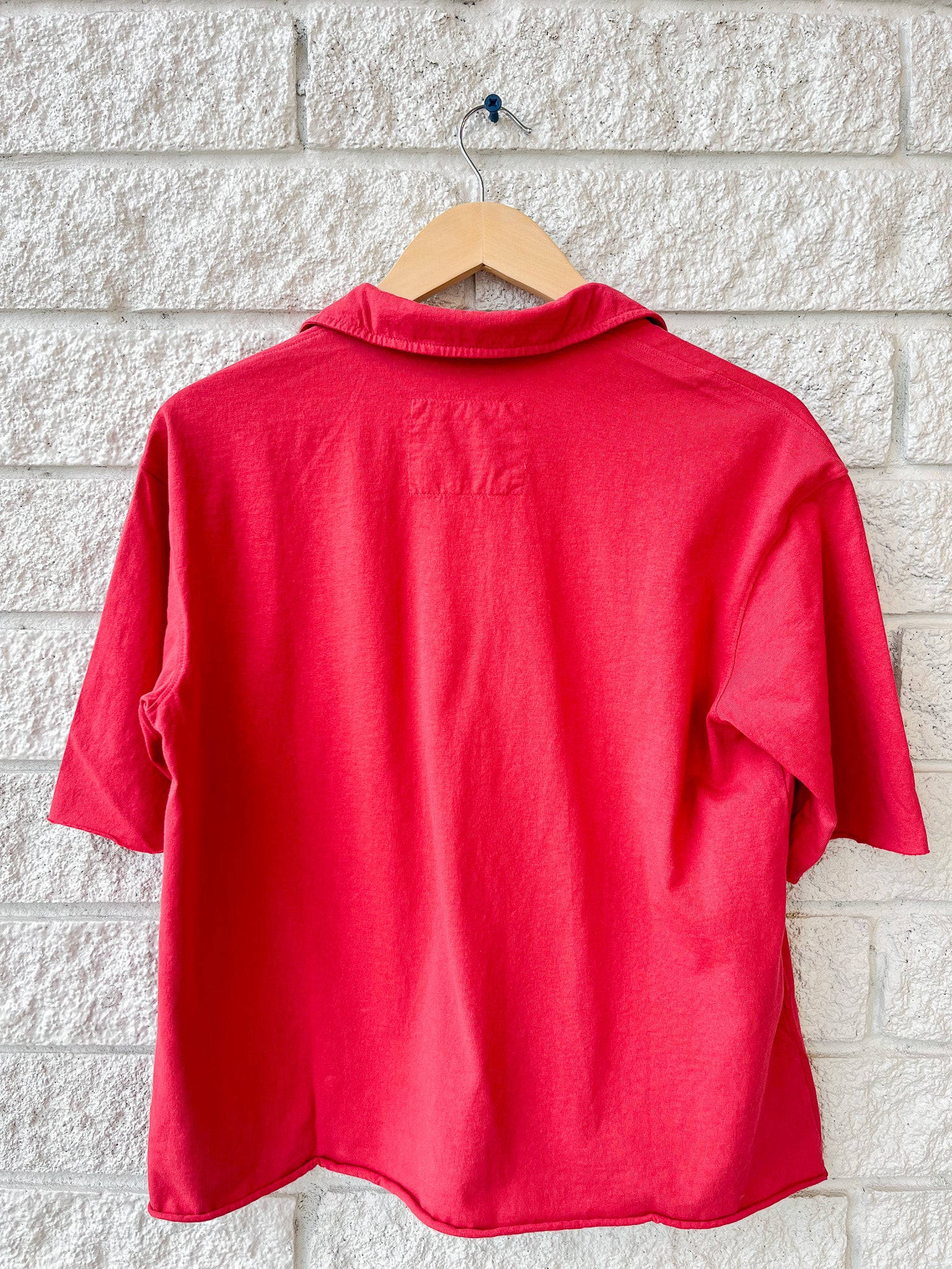 Patty Popover Short Sleeve Henley
