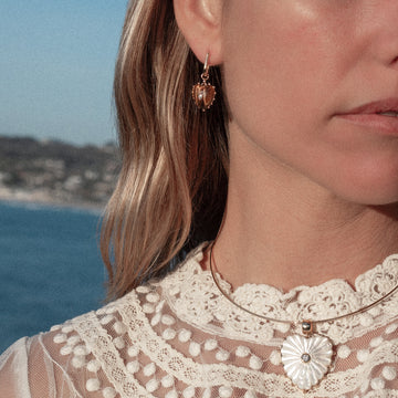 Isabel Tigers Eye Earrings