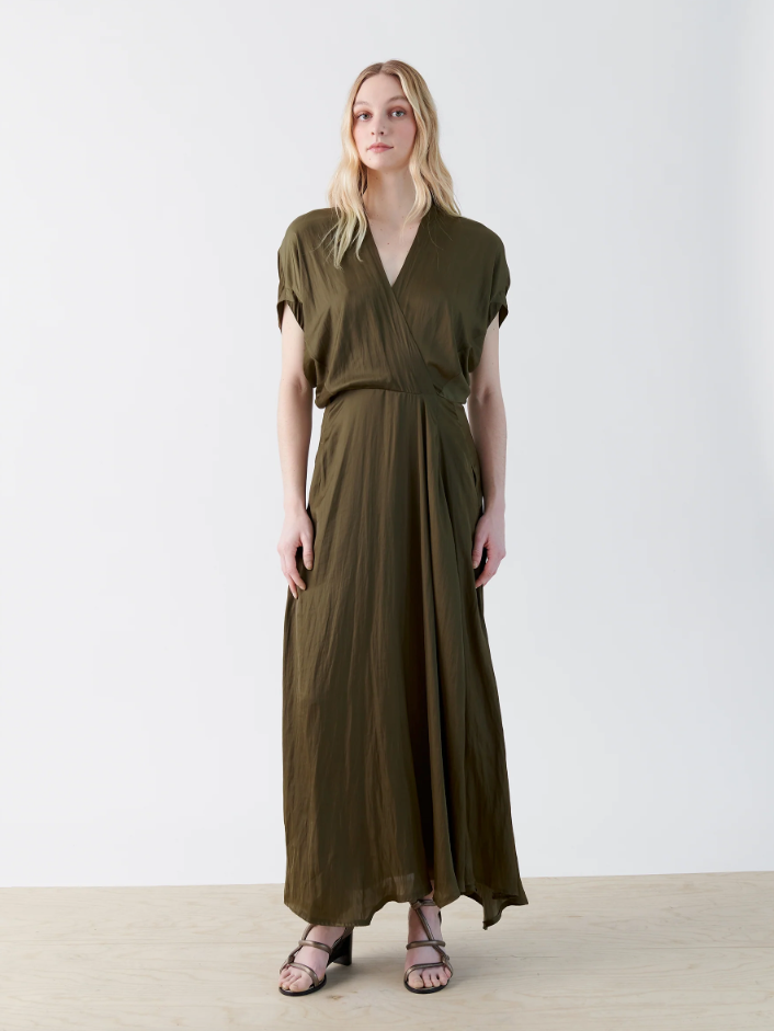 Long Aki Wave Dress