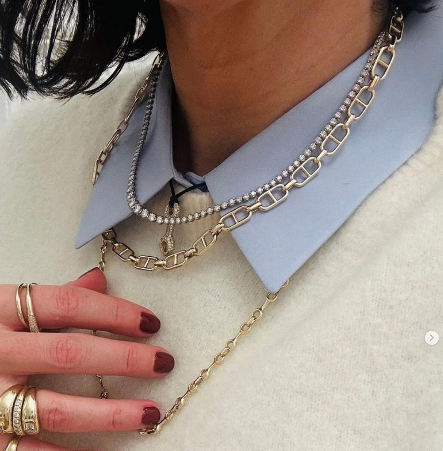 Ascending Tennis Necklace (Pre-Order)