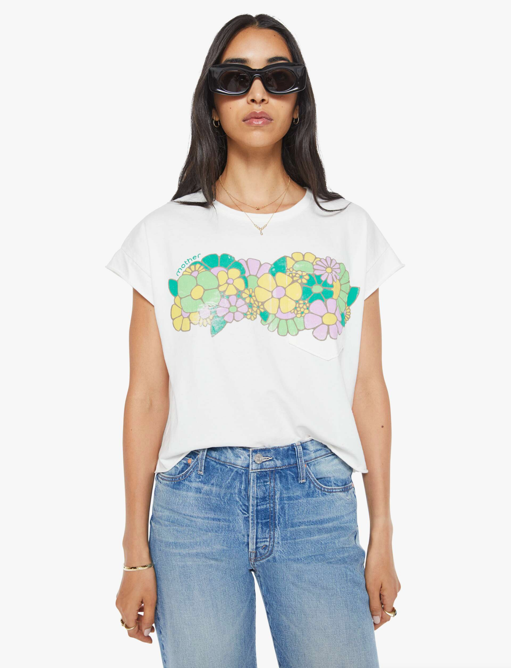 The Keep on Rolling Pocket Tee